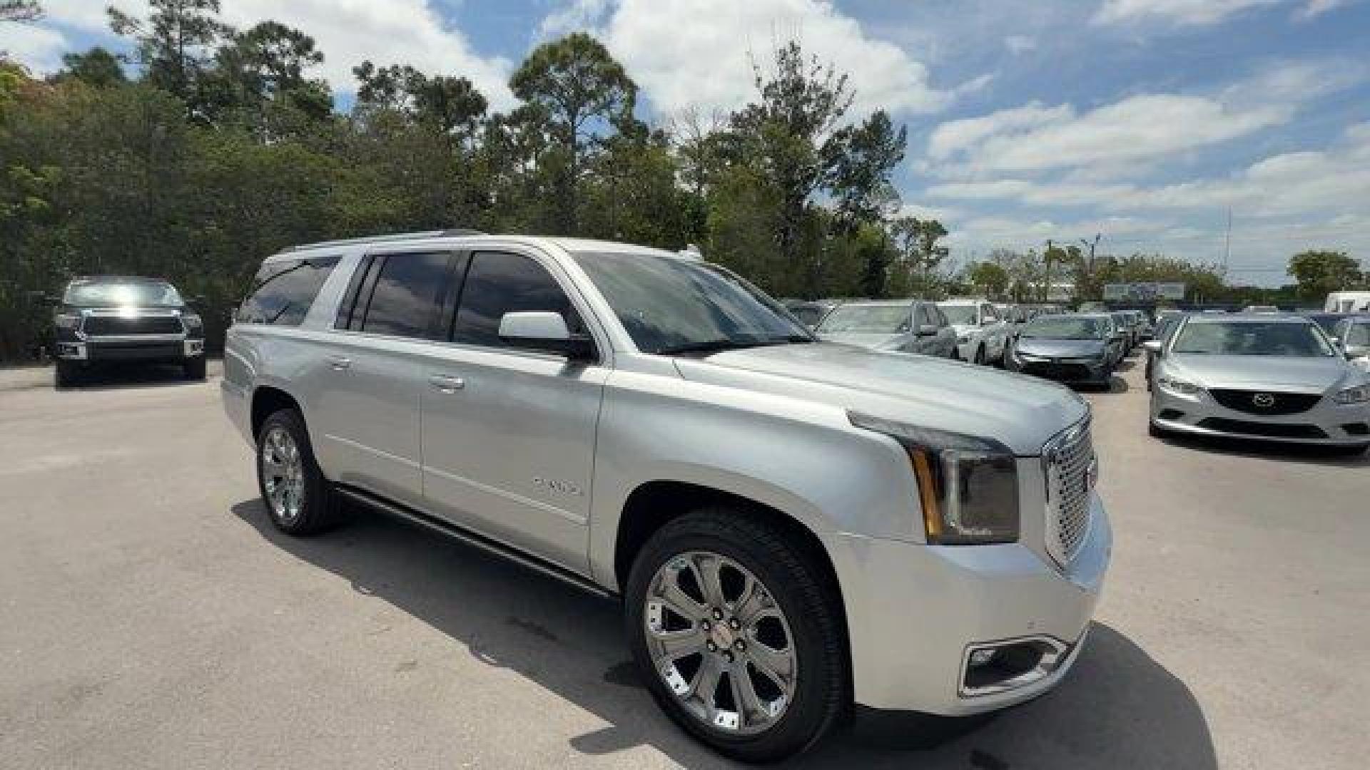 2015 Quicksilver Metallic /Jet Black GMC Yukon XL (1GKS1JKJ8FR) with an 8 6.2L engine, Automatic transmission, located at 27610 S Dixie Hwy, Homestead, FL, 33032, (305) 749-2348, 25.510241, -80.438301 - KBB.com Brand Image Awards. Only 119,775 Miles! Boasts 22 Highway MPG and 15 City MPG! This GMC Yukon XL delivers a Gas V8 6.2L/378 engine powering this Automatic transmission. WHEELS, 22 X 8.5 (55.9 CM X 21.6 CM) ALUMINUM WITH CHROME INSERT, TRANSMISSION, 8-SPEED AUTOMATIC (STD), TIRES, P285/45R22, - Photo#6