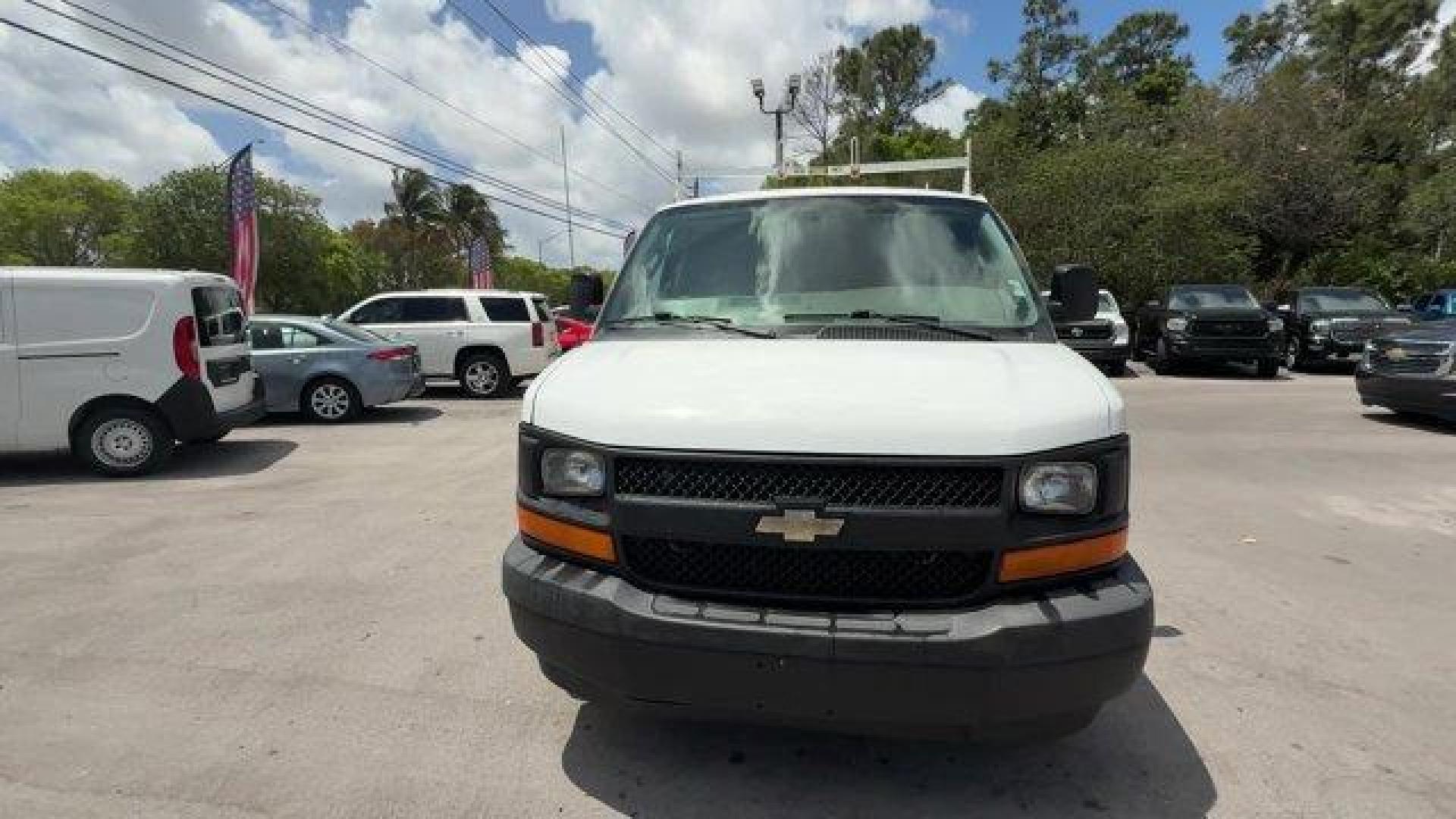 2017 Summit White /Medium Pewter Chevrolet Express Cargo Van (1GCWGAFF0H1) with an 8 4.8L engine, Automatic transmission, located at 27610 S Dixie Hwy, Homestead, FL, 33032, (305) 749-2348, 25.510241, -80.438301 - KBB.com 10 Most Awarded Brands. This Chevrolet Express Cargo Van delivers a Gas V8 4.8L/293 engine powering this Automatic transmission. VISORS, DRIVER AND FRONT PASSENGER vinyl in lieu of standard cloth, TRANSMISSION, 6-SPEED AUTOMATIC, HEAVY-DUTY, ELECTRONICALLY CONTROLLED with overdrive tow/haul - Photo#7