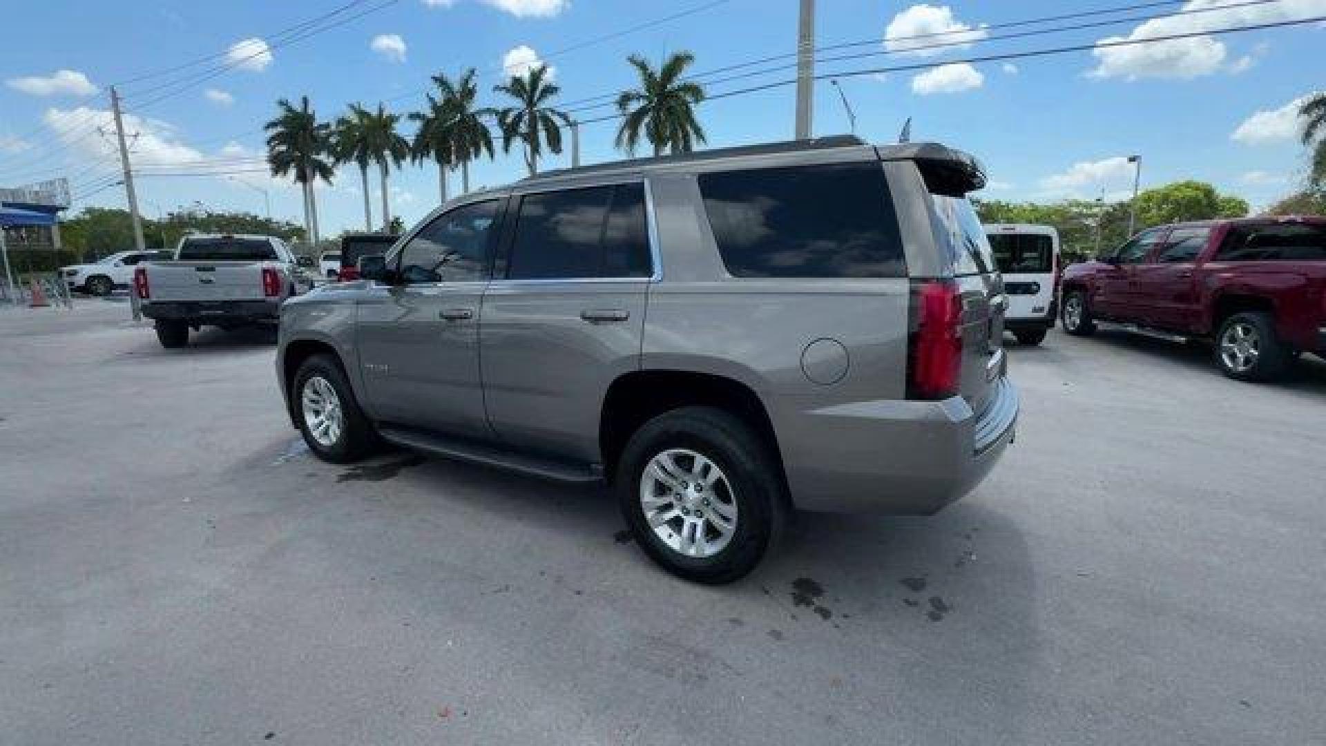 2018 Pepperdust Metallic /Jet Black Chevrolet Tahoe (1GNSCAKCXJR) with an 8 5.3L engine, Automatic transmission, located at 27610 S Dixie Hwy, Homestead, FL, 33032, (305) 749-2348, 25.510241, -80.438301 - KBB.com Best Family Cars. Scores 23 Highway MPG and 16 City MPG! This Chevrolet Tahoe boasts a Gas/Ethanol V8 5.3L/325 engine powering this Automatic transmission. WHEELS, 18 X 8.5 (45.7 CM X 21.6 CM) ALUMINUM WITH HIGH-POLISHED FINISH (STD), TRANSMISSION, 6-SPEED AUTOMATIC, ELECTRONICALLY CONTROLLE - Photo#2