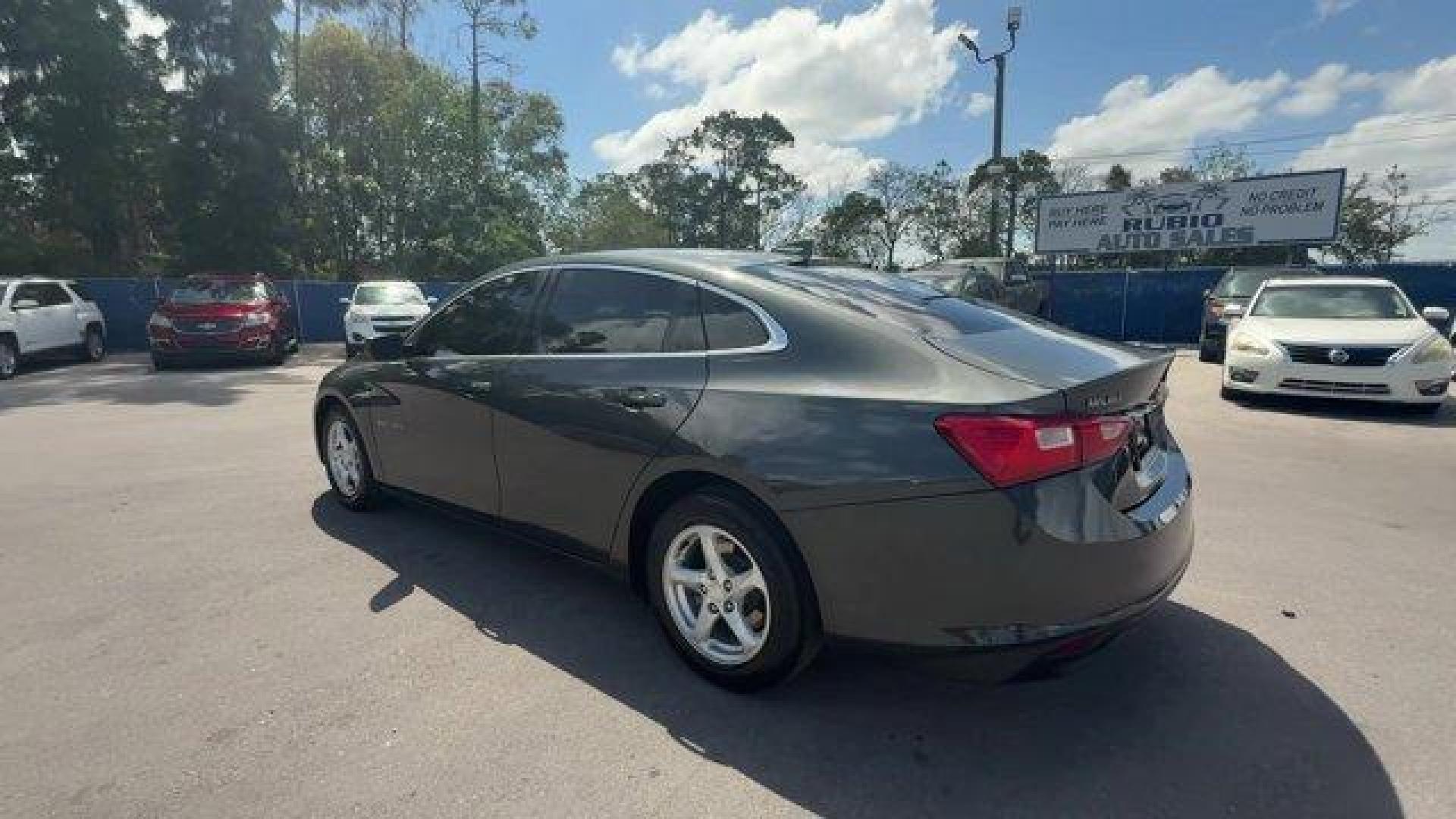 2017 Nightfall Gray Metallic /Jet Black Chevrolet Malibu (1G1ZB5ST6HF) with an 4 1.5L engine, Automatic transmission, located at 27610 S Dixie Hwy, Homestead, FL, 33032, (305) 749-2348, 25.510241, -80.438301 - IIHS Top Safety Pick with optional front crash prevention. Only 91,210 Miles! Boasts 36 Highway MPG and 27 City MPG! This Chevrolet Malibu boasts a Turbocharged Gas I4 1.5L/91 engine powering this Automatic transmission. SEATS, FRONT BUCKET (STD), NIGHTFALL GRAY METALLIC, LS PREFERRED EQUIPMENT GROU - Photo#2