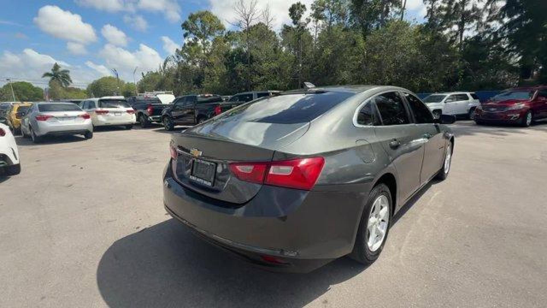 2017 Nightfall Gray Metallic /Jet Black Chevrolet Malibu (1G1ZB5ST6HF) with an 4 1.5L engine, Automatic transmission, located at 27610 S Dixie Hwy, Homestead, FL, 33032, (305) 749-2348, 25.510241, -80.438301 - IIHS Top Safety Pick with optional front crash prevention. Only 91,210 Miles! Boasts 36 Highway MPG and 27 City MPG! This Chevrolet Malibu boasts a Turbocharged Gas I4 1.5L/91 engine powering this Automatic transmission. SEATS, FRONT BUCKET (STD), NIGHTFALL GRAY METALLIC, LS PREFERRED EQUIPMENT GROU - Photo#4