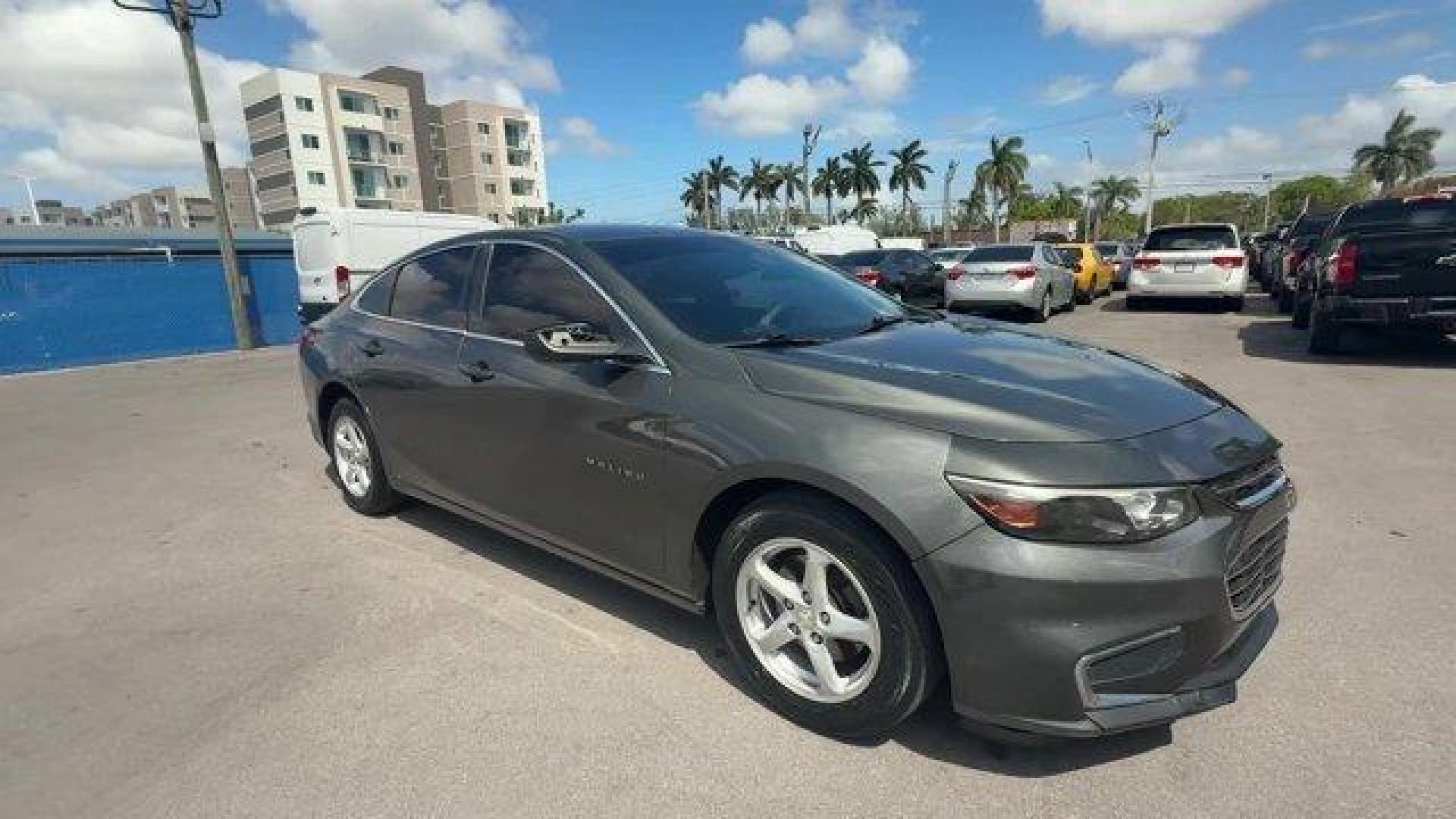 2017 Nightfall Gray Metallic /Jet Black Chevrolet Malibu (1G1ZB5ST6HF) with an 4 1.5L engine, Automatic transmission, located at 27610 S Dixie Hwy, Homestead, FL, 33032, (305) 749-2348, 25.510241, -80.438301 - IIHS Top Safety Pick with optional front crash prevention. Only 91,210 Miles! Boasts 36 Highway MPG and 27 City MPG! This Chevrolet Malibu boasts a Turbocharged Gas I4 1.5L/91 engine powering this Automatic transmission. SEATS, FRONT BUCKET (STD), NIGHTFALL GRAY METALLIC, LS PREFERRED EQUIPMENT GROU - Photo#6