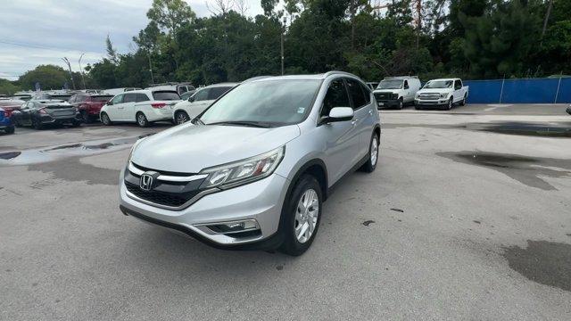 2015 Silver Honda CR-V (2HKRM3H77FH) with an 4 2.4 L engine, Variable transmission, located at 27610 S Dixie Hwy, Homestead, FL, 33032, (305) 749-2348, 25.510241, -80.438301 - KBB.com Brand Image Awards. Delivers 34 Highway MPG and 27 City MPG! This Honda CR-V delivers a Regular Unleaded I-4 2.4 L/144 engine powering this Variable transmission. Wheels: 17 Alloy, Valet Function, Trip Computer.*This Honda CR-V Comes Equipped with These Options *Transmission: Continuously Va - Photo#0