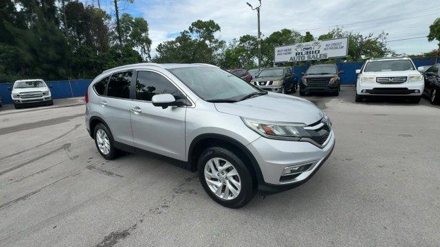 2015 Silver Honda CR-V (2HKRM3H77FH) with an 4 2.4 L engine, Variable transmission, located at 27610 S Dixie Hwy, Homestead, FL, 33032, (305) 749-2348, 25.510241, -80.438301 - KBB.com Brand Image Awards. Delivers 34 Highway MPG and 27 City MPG! This Honda CR-V delivers a Regular Unleaded I-4 2.4 L/144 engine powering this Variable transmission. Wheels: 17 Alloy, Valet Function, Trip Computer.*This Honda CR-V Comes Equipped with These Options *Transmission: Continuously Va - Photo#6