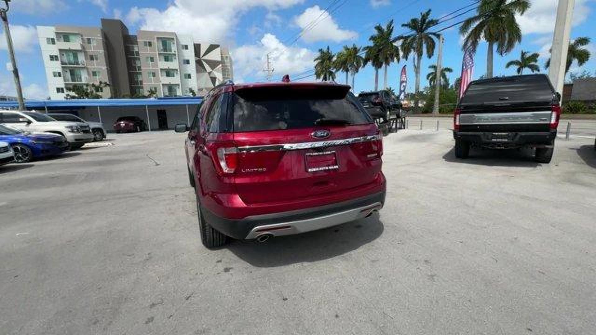 2016 Red Ford Explorer (1FM5K7F82GG) with an 6 3.5 L engine, Automatic transmission, located at 27610 S Dixie Hwy, Homestead, FL, 33032, (305) 749-2348, 25.510241, -80.438301 - KBB.com Best Buy Awards Finalist. Delivers 24 Highway MPG and 17 City MPG! This Ford Explorer delivers a Regular Unleaded V-6 3.5 L/213 engine powering this Automatic transmission. Wheels: 20 Premium Painted Aluminum, Voice Activated Dual Zone Front Automatic Air Conditioning, Valet Function.* This - Photo#2
