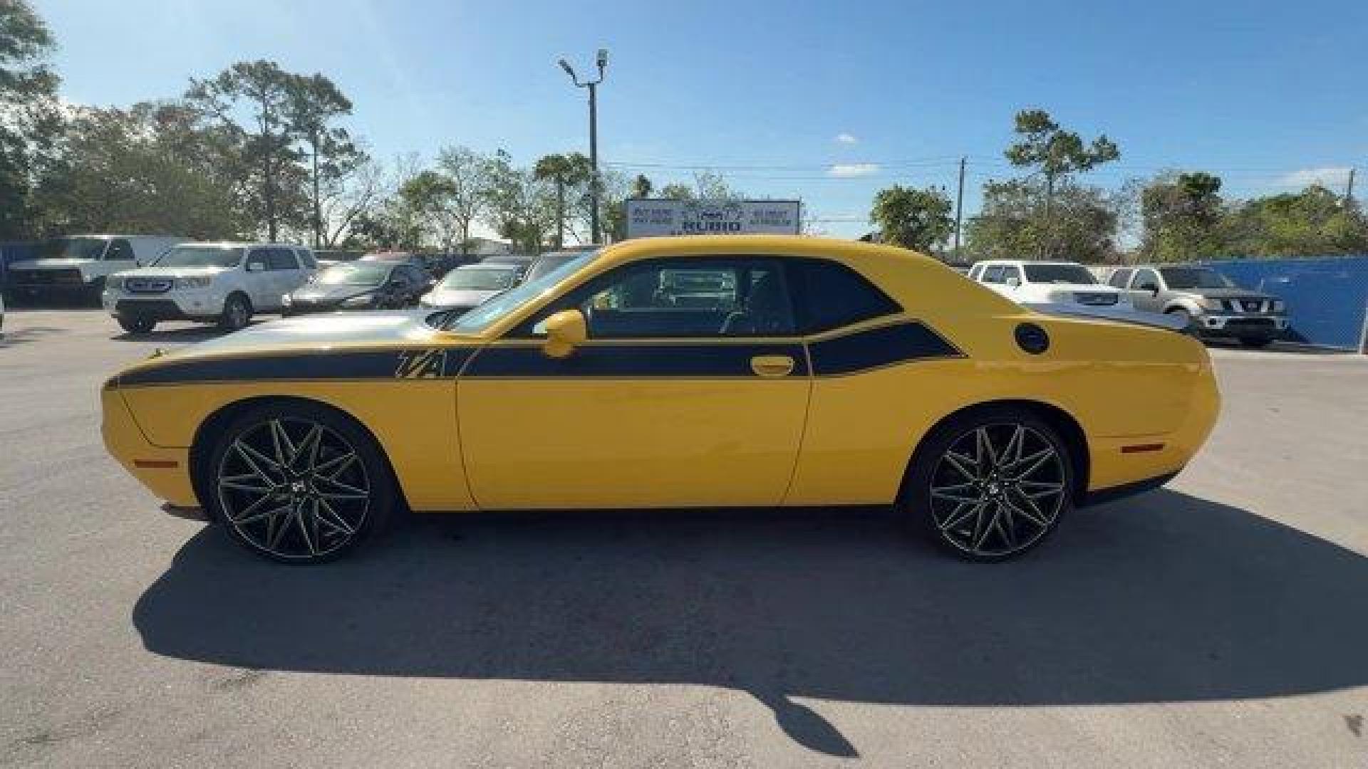 2017 Yellow Jacket Clearcoat /Black Dodge Challenger (2C3CDZBT8HH) with an 8 5.7 L engine, Automatic transmission, located at 27610 S Dixie Hwy, Homestead, FL, 33032, (305) 749-2348, 25.510241, -80.438301 - Delivers 25 Highway MPG and 16 City MPG! This Dodge Challenger delivers a Regular Unleaded V-8 5.7 L/345 engine powering this Automatic transmission. YELLOW JACKET CLEARCOAT, POWER SUNROOF, Window Grid Antenna.* This Dodge Challenger Features the Following Options *Voice Recorder, Variable Intermitt - Photo#1