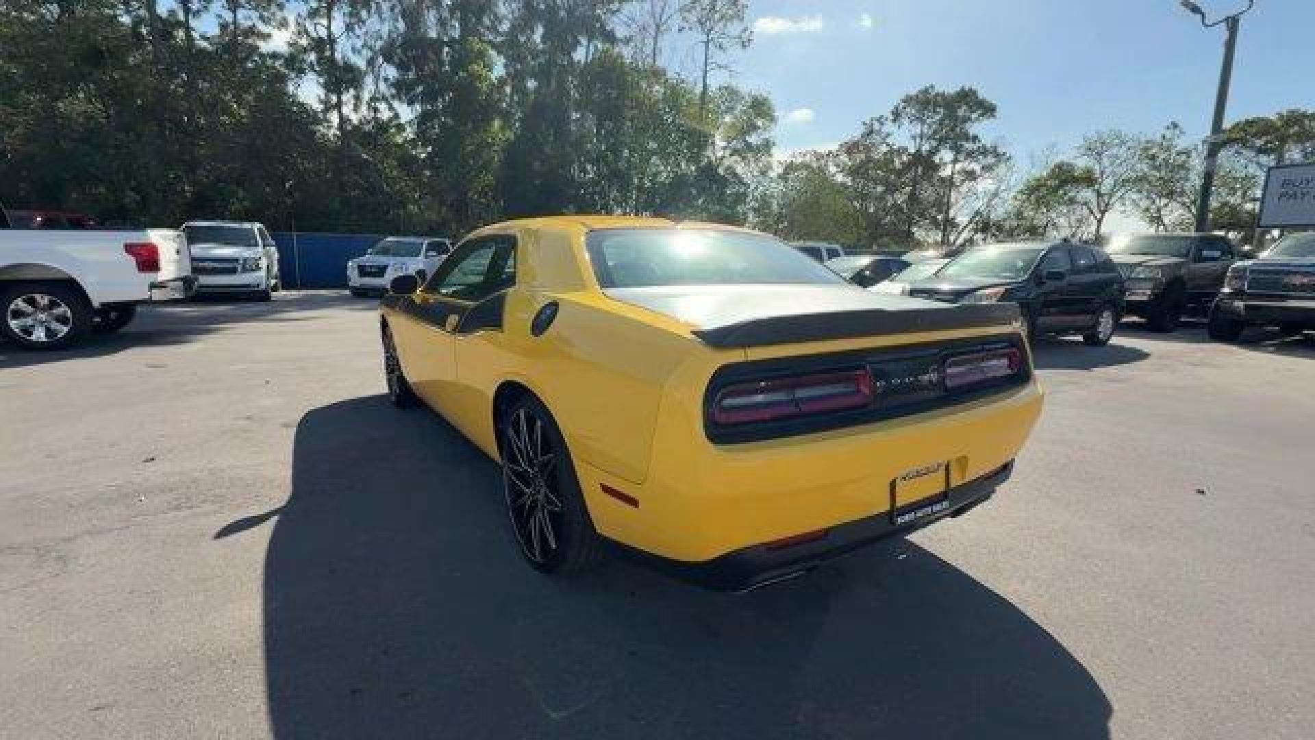 2017 Yellow Jacket Clearcoat /Black Dodge Challenger (2C3CDZBT8HH) with an 8 5.7 L engine, Automatic transmission, located at 27610 S Dixie Hwy, Homestead, FL, 33032, (305) 749-2348, 25.510241, -80.438301 - Delivers 25 Highway MPG and 16 City MPG! This Dodge Challenger delivers a Regular Unleaded V-8 5.7 L/345 engine powering this Automatic transmission. YELLOW JACKET CLEARCOAT, POWER SUNROOF, Window Grid Antenna.* This Dodge Challenger Features the Following Options *Voice Recorder, Variable Intermitt - Photo#2