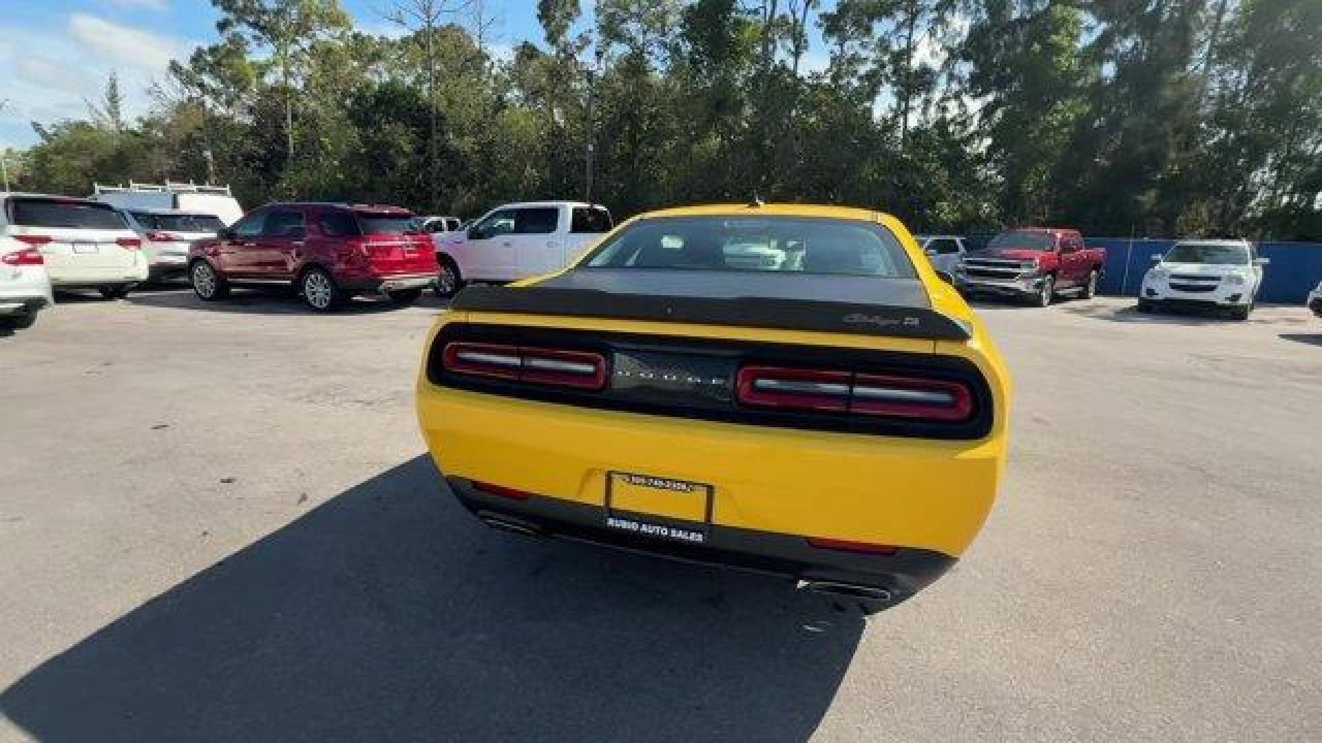2017 Yellow Jacket Clearcoat /Black Dodge Challenger (2C3CDZBT8HH) with an 8 5.7 L engine, Automatic transmission, located at 27610 S Dixie Hwy, Homestead, FL, 33032, (305) 749-2348, 25.510241, -80.438301 - Delivers 25 Highway MPG and 16 City MPG! This Dodge Challenger delivers a Regular Unleaded V-8 5.7 L/345 engine powering this Automatic transmission. YELLOW JACKET CLEARCOAT, POWER SUNROOF, Window Grid Antenna.* This Dodge Challenger Features the Following Options *Voice Recorder, Variable Intermitt - Photo#3