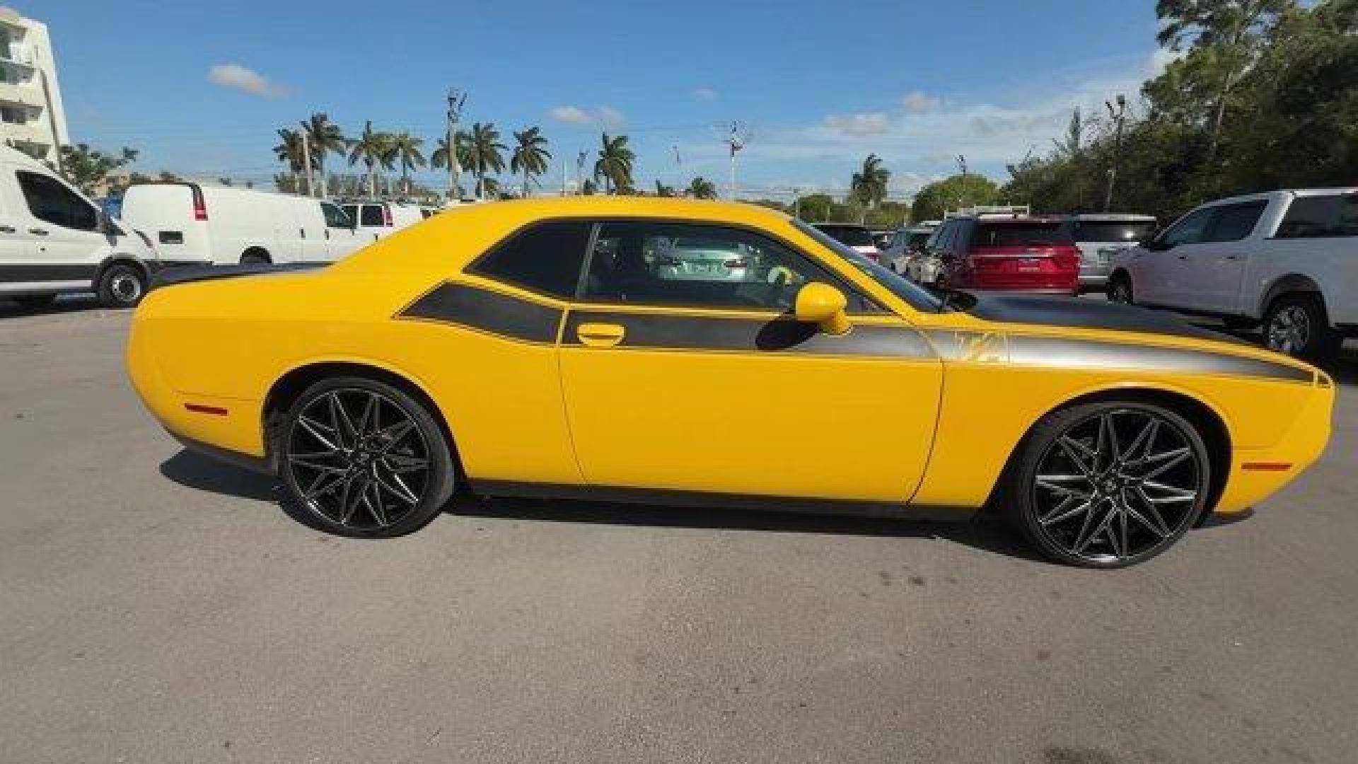 2017 Yellow Jacket Clearcoat /Black Dodge Challenger (2C3CDZBT8HH) with an 8 5.7 L engine, Automatic transmission, located at 27610 S Dixie Hwy, Homestead, FL, 33032, (305) 749-2348, 25.510241, -80.438301 - Delivers 25 Highway MPG and 16 City MPG! This Dodge Challenger delivers a Regular Unleaded V-8 5.7 L/345 engine powering this Automatic transmission. YELLOW JACKET CLEARCOAT, POWER SUNROOF, Window Grid Antenna.* This Dodge Challenger Features the Following Options *Voice Recorder, Variable Intermitt - Photo#5