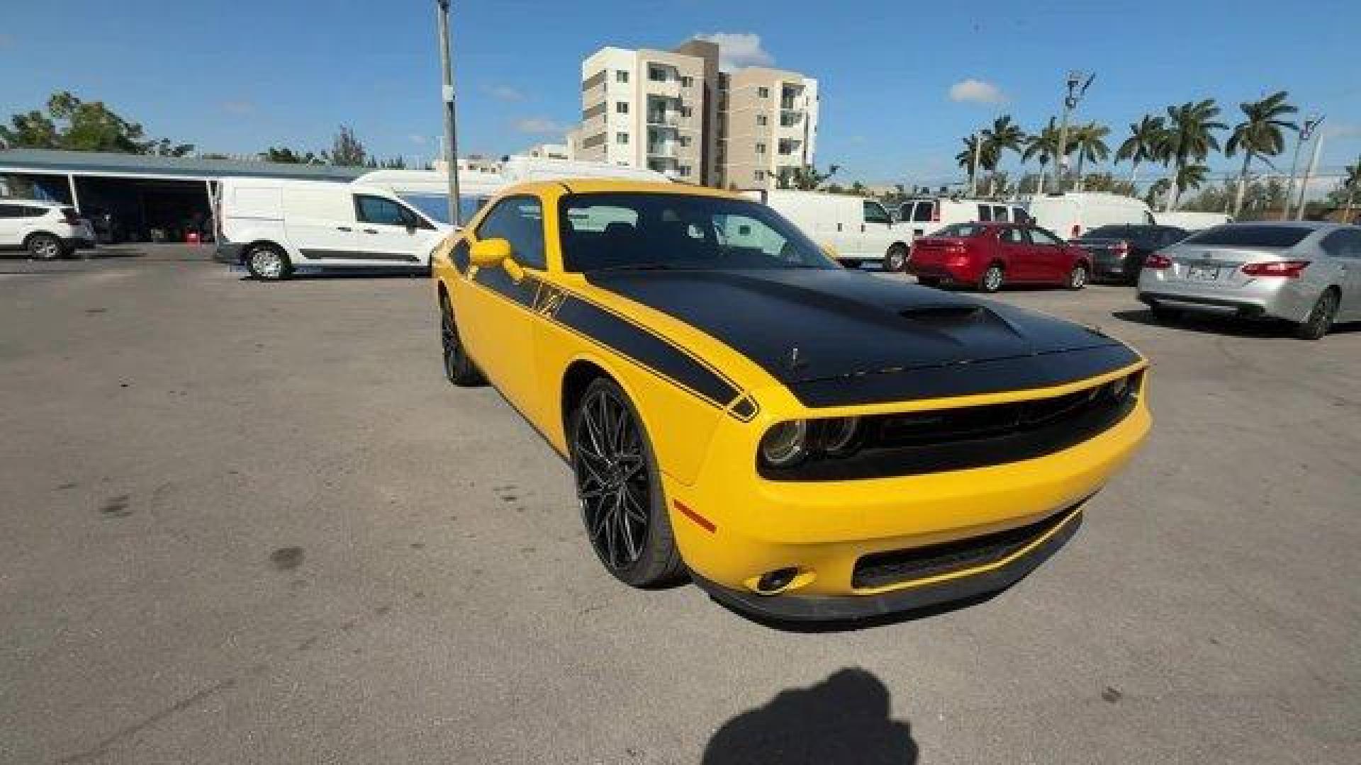 2017 Yellow Jacket Clearcoat /Black Dodge Challenger (2C3CDZBT8HH) with an 8 5.7 L engine, Automatic transmission, located at 27610 S Dixie Hwy, Homestead, FL, 33032, (305) 749-2348, 25.510241, -80.438301 - Delivers 25 Highway MPG and 16 City MPG! This Dodge Challenger delivers a Regular Unleaded V-8 5.7 L/345 engine powering this Automatic transmission. YELLOW JACKET CLEARCOAT, POWER SUNROOF, Window Grid Antenna.* This Dodge Challenger Features the Following Options *Voice Recorder, Variable Intermitt - Photo#6