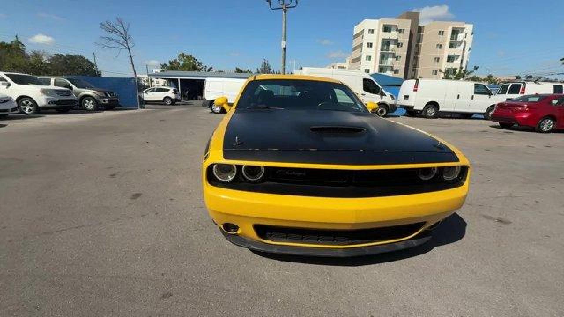 2017 Yellow Jacket Clearcoat /Black Dodge Challenger (2C3CDZBT8HH) with an 8 5.7 L engine, Automatic transmission, located at 27610 S Dixie Hwy, Homestead, FL, 33032, (305) 749-2348, 25.510241, -80.438301 - Delivers 25 Highway MPG and 16 City MPG! This Dodge Challenger delivers a Regular Unleaded V-8 5.7 L/345 engine powering this Automatic transmission. YELLOW JACKET CLEARCOAT, POWER SUNROOF, Window Grid Antenna.* This Dodge Challenger Features the Following Options *Voice Recorder, Variable Intermitt - Photo#7