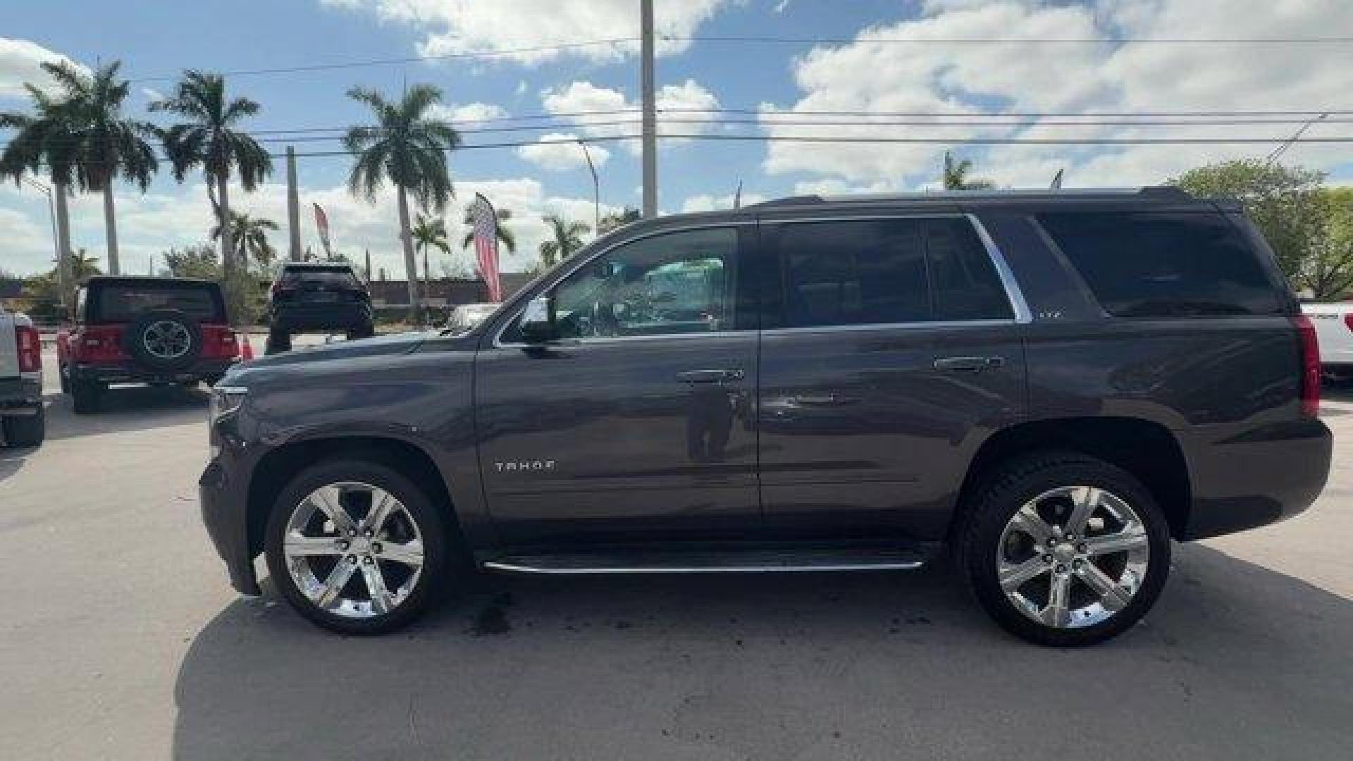 2015 Tungsten Metallic /Jet Black Chevrolet Tahoe (1GNSCCKC3FR) with an 8 5.3L engine, Automatic transmission, located at 27610 S Dixie Hwy, Homestead, FL, 33032, (305) 749-2348, 25.510241, -80.438301 - KBB.com 15 Best Family Cars. Boasts 23 Highway MPG and 16 City MPG! This Chevrolet Tahoe boasts a Gas/Ethanol V8 5.3L/ engine powering this Automatic transmission. WHEELS, 22 (55.9 CM) PREMIUM PAINTED with chrome inserts, TUNGSTEN METALLIC, TRANSMISSION, 6-SPEED AUTOMATIC, ELECTRONICALLY CONTROLLED - Photo#1