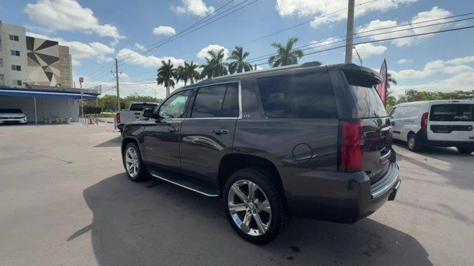 2015 Tungsten Metallic /Jet Black Chevrolet Tahoe (1GNSCCKC3FR) with an 8 5.3L engine, Automatic transmission, located at 27610 S Dixie Hwy, Homestead, FL, 33032, (305) 749-2348, 25.510241, -80.438301 - KBB.com 15 Best Family Cars. Boasts 23 Highway MPG and 16 City MPG! This Chevrolet Tahoe boasts a Gas/Ethanol V8 5.3L/ engine powering this Automatic transmission. WHEELS, 22 (55.9 CM) PREMIUM PAINTED with chrome inserts, TUNGSTEN METALLIC, TRANSMISSION, 6-SPEED AUTOMATIC, ELECTRONICALLY CONTROLLED - Photo#2