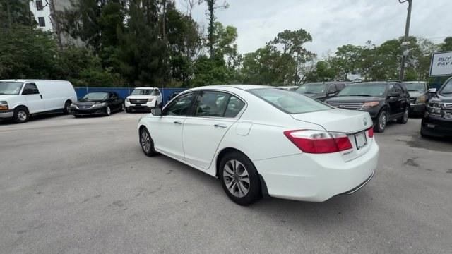2014 White Honda Accord Sedan (1HGCR2F32EA) with an 4 2.4 L engine, Variable transmission, located at 27610 S Dixie Hwy, Homestead, FL, 33032, (305) 749-2348, 25.510241, -80.438301 - IIHS Top Safety Pick+. Delivers 36 Highway MPG and 27 City MPG! This Honda Accord Sedan boasts a Regular Unleaded I-4 2.4 L/144 engine powering this Variable transmission. Window Grid Antenna, Wheels: 16 Alloy, Vinyl Door Trim Insert.* This Honda Accord Sedan Features the Following Options *Valet Fu- Photo#2