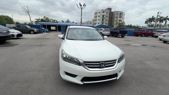 2014 White Honda Accord Sedan (1HGCR2F32EA) with an 4 2.4 L engine, Variable transmission, located at 27610 S Dixie Hwy, Homestead, FL, 33032, (305) 749-2348, 25.510241, -80.438301 - IIHS Top Safety Pick+. Delivers 36 Highway MPG and 27 City MPG! This Honda Accord Sedan boasts a Regular Unleaded I-4 2.4 L/144 engine powering this Variable transmission. Window Grid Antenna, Wheels: 16 Alloy, Vinyl Door Trim Insert.* This Honda Accord Sedan Features the Following Options *Valet Fu- Photo#7