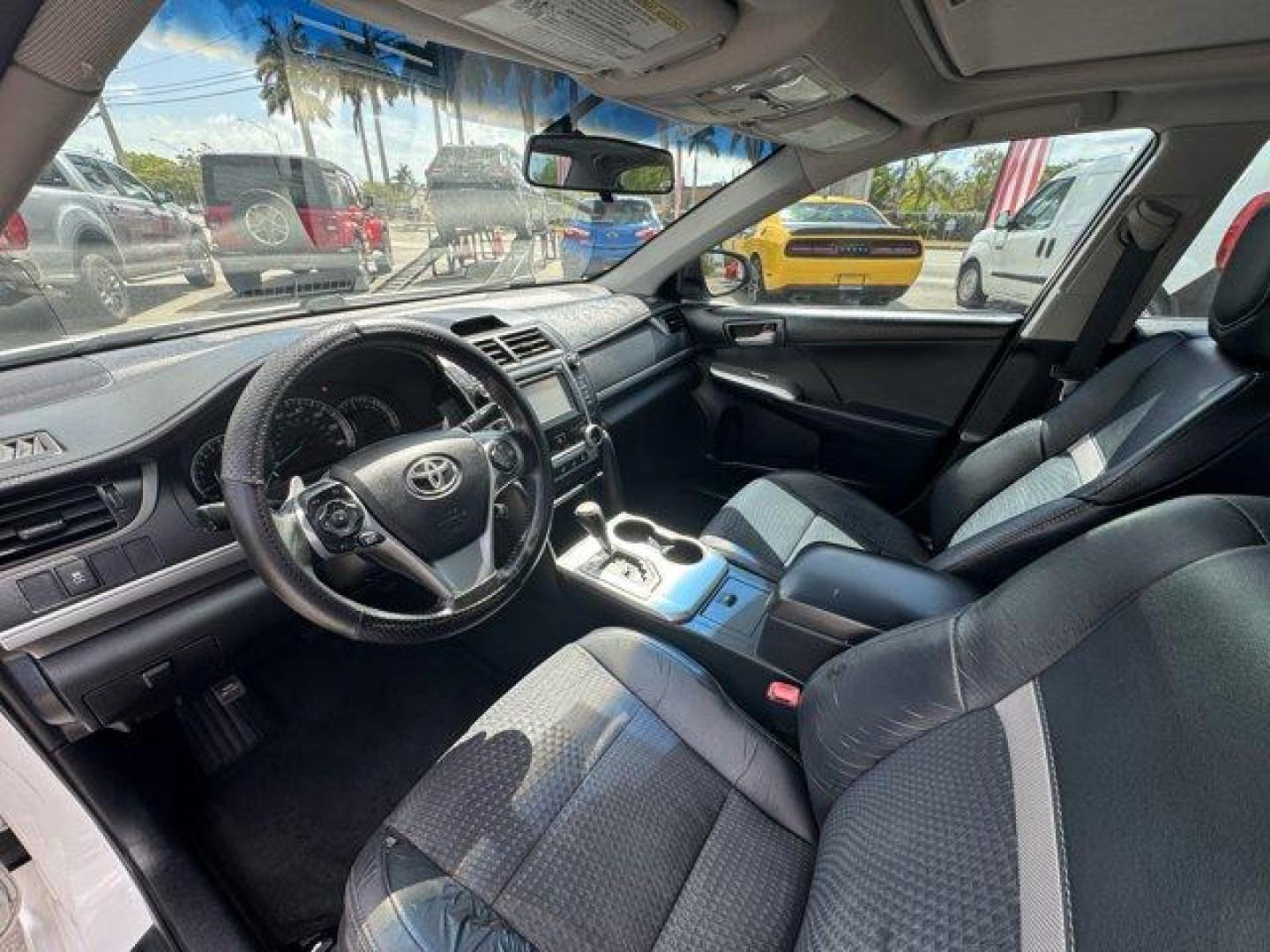 2014 White Toyota Camry (4T1BF1FK0EU) with an 4 2.5 L engine, Automatic transmission, located at 27610 S Dixie Hwy, Homestead, FL, 33032, (305) 749-2348, 25.510241, -80.438301 - KBB.com 10 Best Hybrid Cars Under $30,000. Only 120,921 Miles! Boasts 35 Highway MPG and 25 City MPG! This Toyota Camry delivers a Regular Unleaded I-4 2.5 L/152 engine powering this Automatic transmission. Window Grid Antenna, Valet Function, Trunk Rear Cargo Access.*This Toyota Camry Comes Equippe - Photo#11