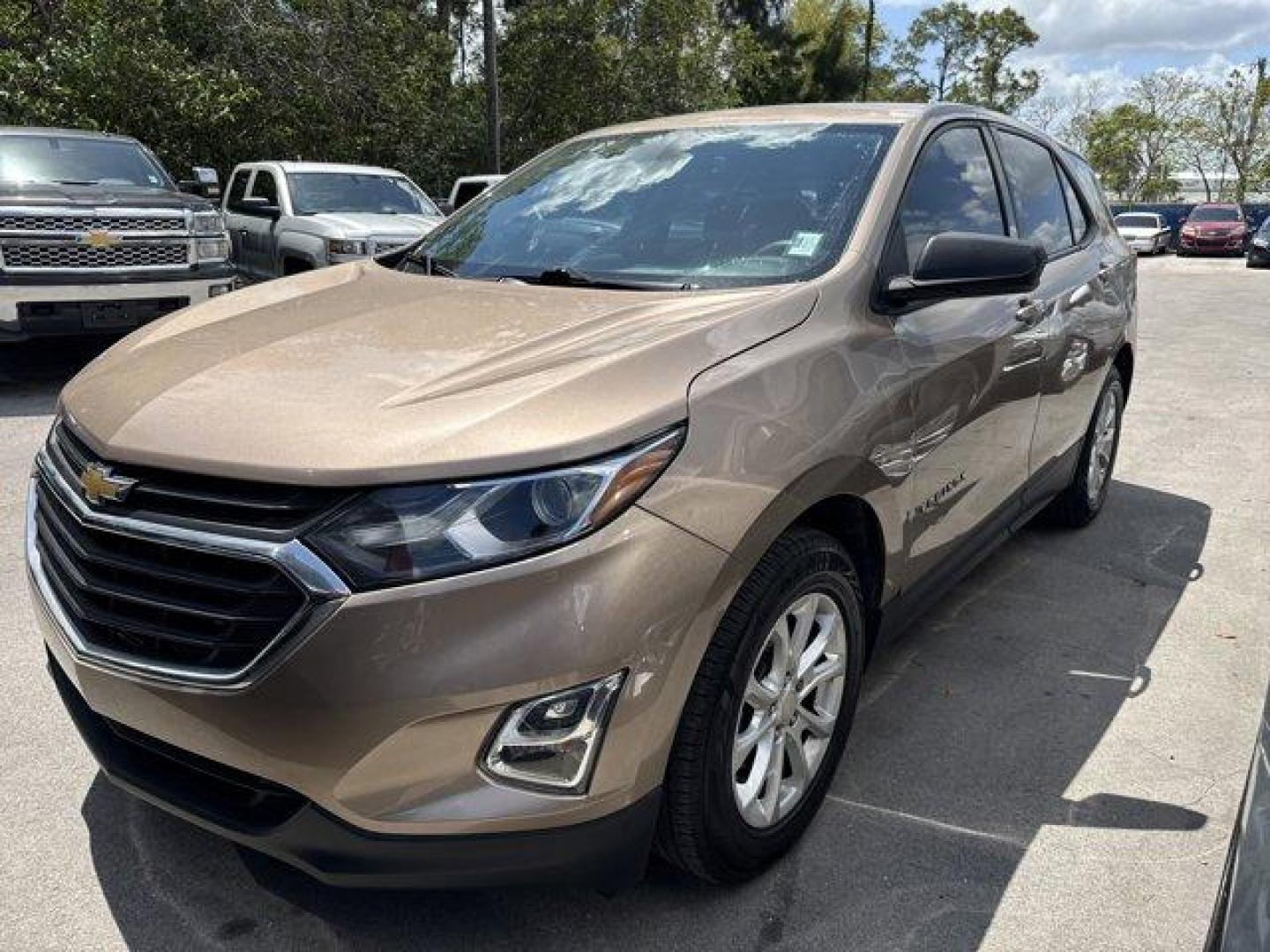2018 Sandy Ridge Metallic /Medium Ash Gray Chevrolet Equinox (2GNAXHEV3J6) with an 4 1.5L engine, Automatic transmission, located at 27610 S Dixie Hwy, Homestead, FL, 33032, (305) 749-2348, 25.510241, -80.438301 - KBB.com Best Family Cars. Delivers 32 Highway MPG and 26 City MPG! This Chevrolet Equinox delivers a Turbocharged Gas I4 1.5L/ engine powering this Automatic transmission. WHEELS, 17 (43.2 CM) ALUMINUM (STD), TRANSMISSION, 6-SPEED AUTOMATIC, ELECTRONICALLY-CONTROLLED WITH OVERDRIVE includes Driver S - Photo#0
