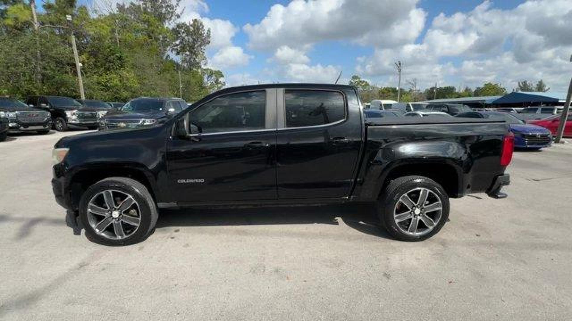 2016 Black /Jet Black/Dark Ash Chevrolet Colorado (1GCGSBE32G1) with an 6 3.6L engine, Automatic transmission, located at 27610 S Dixie Hwy, Homestead, FL, 33032, (305) 749-2348, 25.510241, -80.438301 - KBB.com Best Resale Value Awards. Boasts 26 Highway MPG and 18 City MPG! This Chevrolet Colorado boasts a Gas V6 3.6L/217 engine powering this Automatic transmission. WT CONVENIENCE PACKAGE includes (ATG) Remote Keyless Entry, (UTJ) theft-deterrent system, (K34) electronic cruise control and (PPA) E - Photo#0