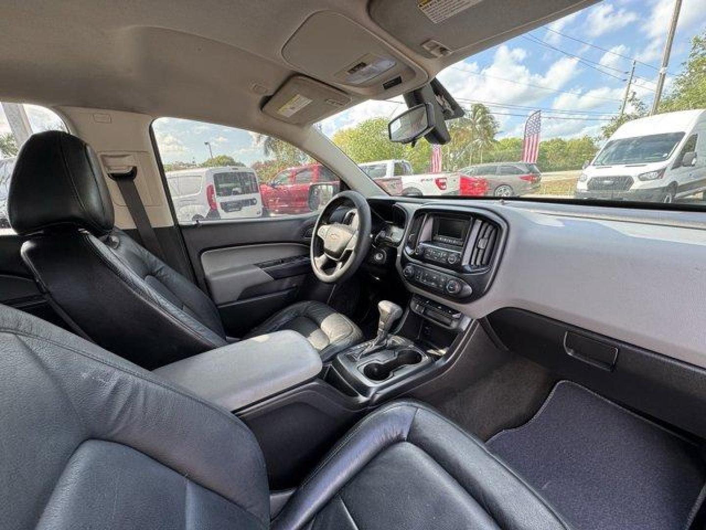 2016 Black /Jet Black/Dark Ash Chevrolet Colorado (1GCGSBE32G1) with an 6 3.6L engine, Automatic transmission, located at 27610 S Dixie Hwy, Homestead, FL, 33032, (305) 749-2348, 25.510241, -80.438301 - KBB.com Best Resale Value Awards. Boasts 26 Highway MPG and 18 City MPG! This Chevrolet Colorado boasts a Gas V6 3.6L/217 engine powering this Automatic transmission. WT CONVENIENCE PACKAGE includes (ATG) Remote Keyless Entry, (UTJ) theft-deterrent system, (K34) electronic cruise control and (PPA) E - Photo#11
