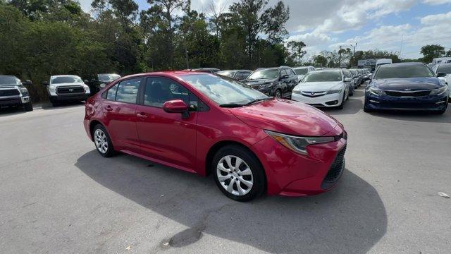 2020 Red Toyota Corolla (5YFEPRAE2LP) with an 4 1.8 L engine, Variable transmission, located at 27610 S Dixie Hwy, Homestead, FL, 33032, (305) 749-2348, 25.510241, -80.438301 - KBB.com 10 Coolest New Cars Under $20,000. Boasts 38 Highway MPG and 30 City MPG! This Toyota Corolla boasts a Regular Unleaded I-4 1.8 L/110 engine powering this Variable transmission. Wheels: 16 Wide Vent Steel, Wheels w/Full Wheel Covers, Variable Intermittent Wipers.* This Toyota Corolla Feature - Photo#6