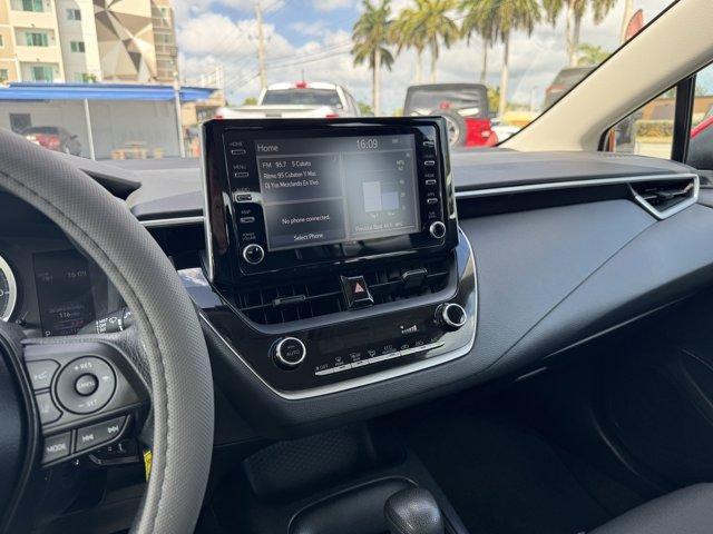 2020 Red Toyota Corolla (5YFEPRAE2LP) with an 4 1.8 L engine, Variable transmission, located at 27610 S Dixie Hwy, Homestead, FL, 33032, (305) 749-2348, 25.510241, -80.438301 - KBB.com 10 Coolest New Cars Under $20,000. Boasts 38 Highway MPG and 30 City MPG! This Toyota Corolla boasts a Regular Unleaded I-4 1.8 L/110 engine powering this Variable transmission. Wheels: 16 Wide Vent Steel, Wheels w/Full Wheel Covers, Variable Intermittent Wipers.* This Toyota Corolla Feature - Photo#9