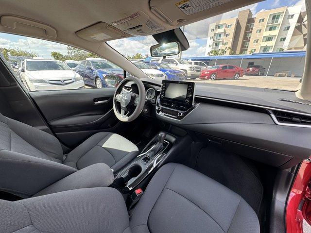 2020 Red Toyota Corolla (5YFEPRAE2LP) with an 4 1.8 L engine, Variable transmission, located at 27610 S Dixie Hwy, Homestead, FL, 33032, (305) 749-2348, 25.510241, -80.438301 - KBB.com 10 Coolest New Cars Under $20,000. Boasts 38 Highway MPG and 30 City MPG! This Toyota Corolla boasts a Regular Unleaded I-4 1.8 L/110 engine powering this Variable transmission. Wheels: 16 Wide Vent Steel, Wheels w/Full Wheel Covers, Variable Intermittent Wipers.* This Toyota Corolla Feature - Photo#11