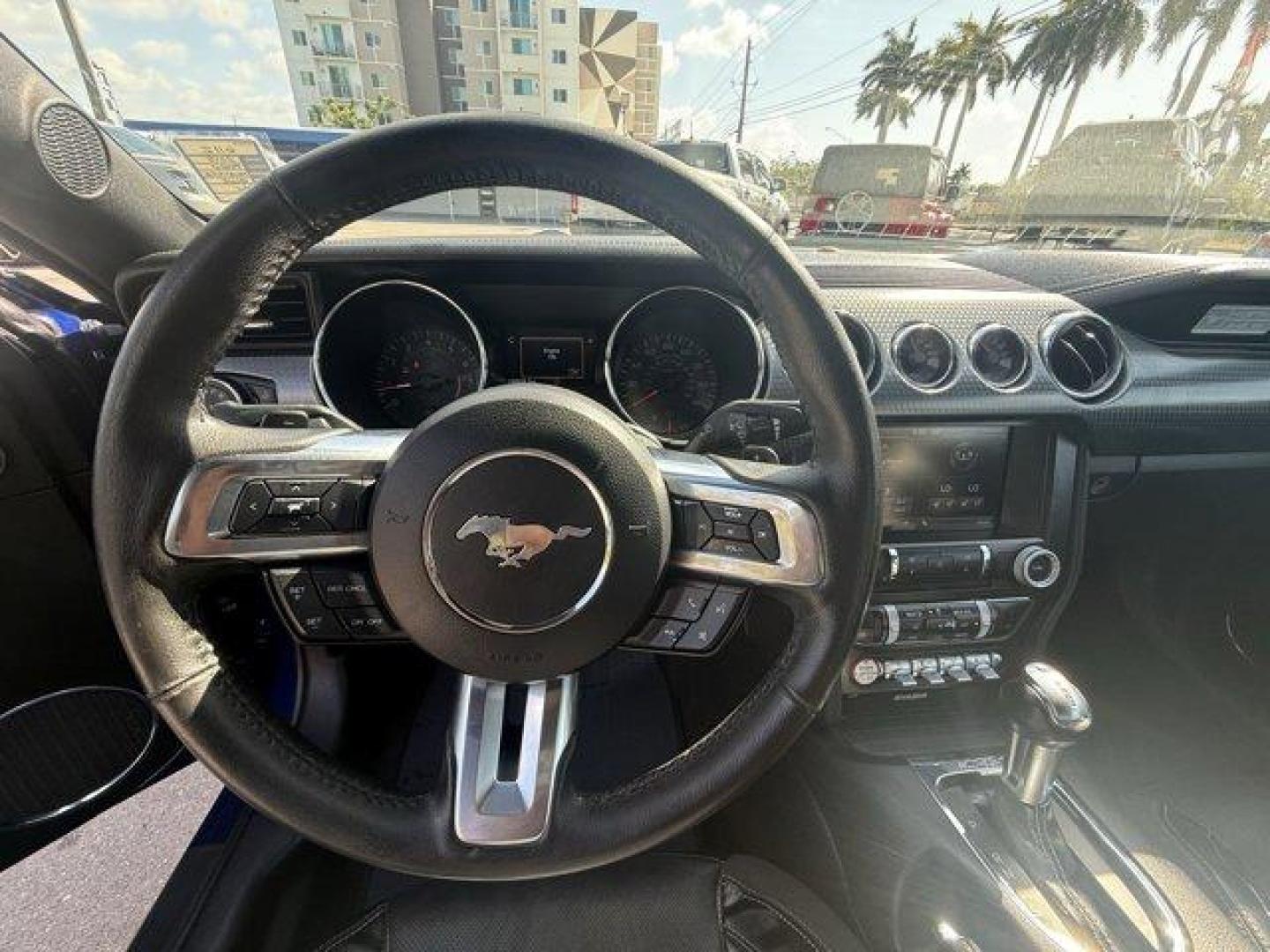 2015 Blue Ford Mustang (1FA6P8TH4F5) with an 4 2.3 L engine, Automatic transmission, located at 27610 S Dixie Hwy, Homestead, FL, 33032, (305) 749-2348, 25.510241, -80.438301 - KBB.com Best Buy Awards Finalist. Only 109,920 Miles! Boasts 31 Highway MPG and 22 City MPG! This Ford Mustang delivers a Intercooled Turbo Premium Unleaded I-4 2.3 L/140 engine powering this Automatic transmission. Trunk Rear Cargo Access, Trip Computer, Transmission: 6-Speed Manual.*This Ford Must - Photo#9
