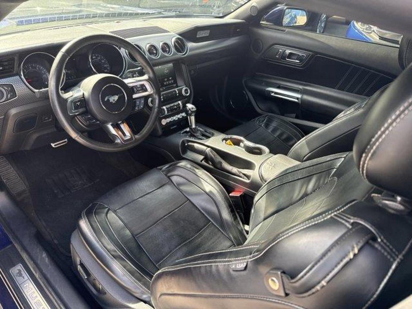 2015 Blue Ford Mustang (1FA6P8TH4F5) with an 4 2.3 L engine, Automatic transmission, located at 27610 S Dixie Hwy, Homestead, FL, 33032, (305) 749-2348, 25.510241, -80.438301 - KBB.com Best Buy Awards Finalist. Only 109,920 Miles! Boasts 31 Highway MPG and 22 City MPG! This Ford Mustang delivers a Intercooled Turbo Premium Unleaded I-4 2.3 L/140 engine powering this Automatic transmission. Trunk Rear Cargo Access, Trip Computer, Transmission: 6-Speed Manual.*This Ford Must - Photo#10