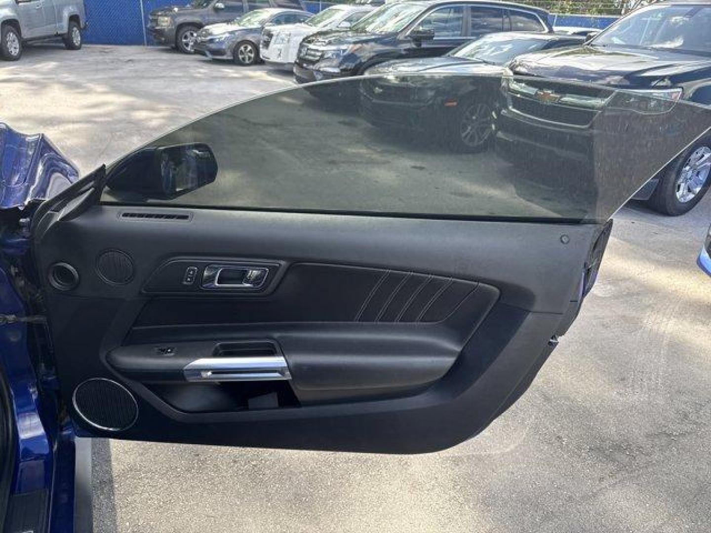 2015 Blue Ford Mustang (1FA6P8TH4F5) with an 4 2.3 L engine, Automatic transmission, located at 27610 S Dixie Hwy, Homestead, FL, 33032, (305) 749-2348, 25.510241, -80.438301 - KBB.com Best Buy Awards Finalist. Only 109,920 Miles! Boasts 31 Highway MPG and 22 City MPG! This Ford Mustang delivers a Intercooled Turbo Premium Unleaded I-4 2.3 L/140 engine powering this Automatic transmission. Trunk Rear Cargo Access, Trip Computer, Transmission: 6-Speed Manual.*This Ford Must - Photo#13