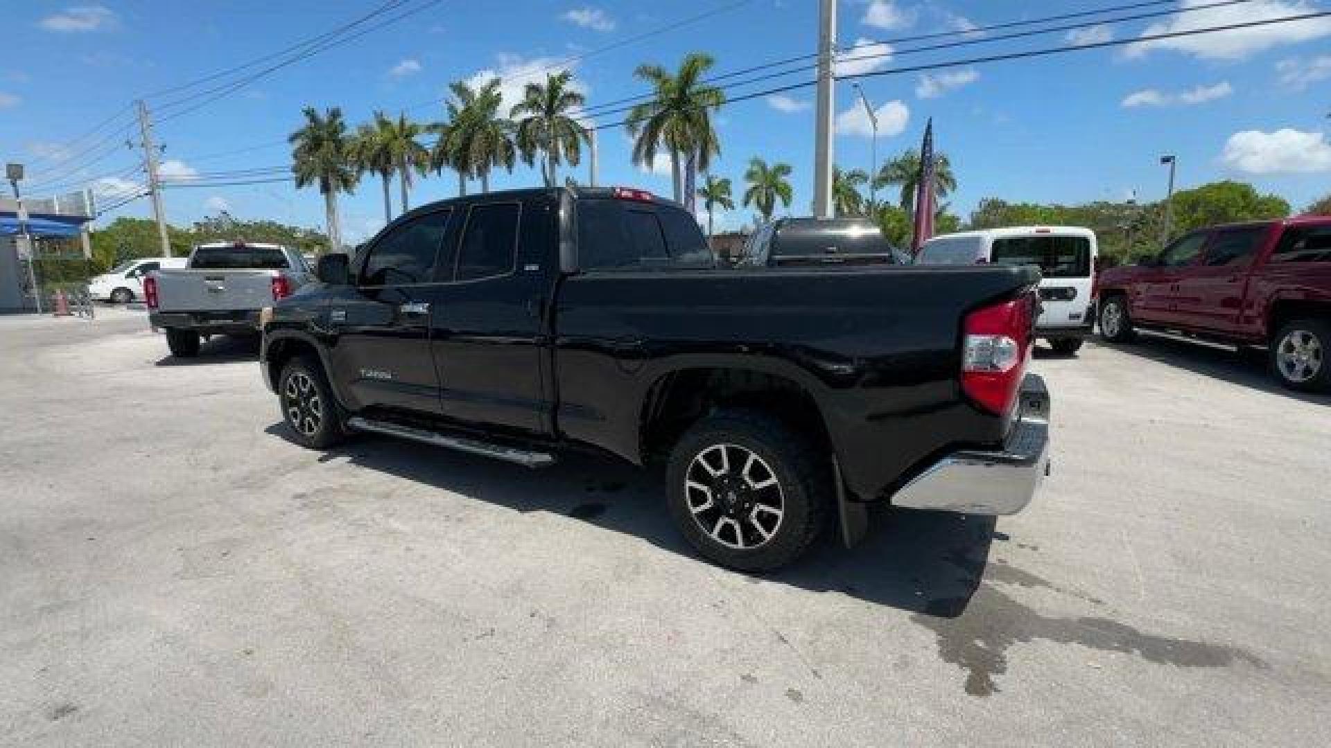 2016 Black Toyota Tundra 2WD Truck (5TFRW5F18GX) with an 8 5.7 L engine, Automatic transmission, located at 27610 S Dixie Hwy, Homestead, FL, 33032, (305) 749-2348, 25.510241, -80.438301 - Boasts 18 Highway MPG and 13 City MPG! This Toyota Tundra 2WD Truck delivers a Regular Unleaded V-8 5.7 L/346 engine powering this Automatic transmission. Wheels: 18 x 8J Styled Steel, Variable Intermittent Wipers w/Heated Wiper Park, Urethane Gear Shifter Material.*This Toyota Tundra 2WD Truck Come - Photo#2