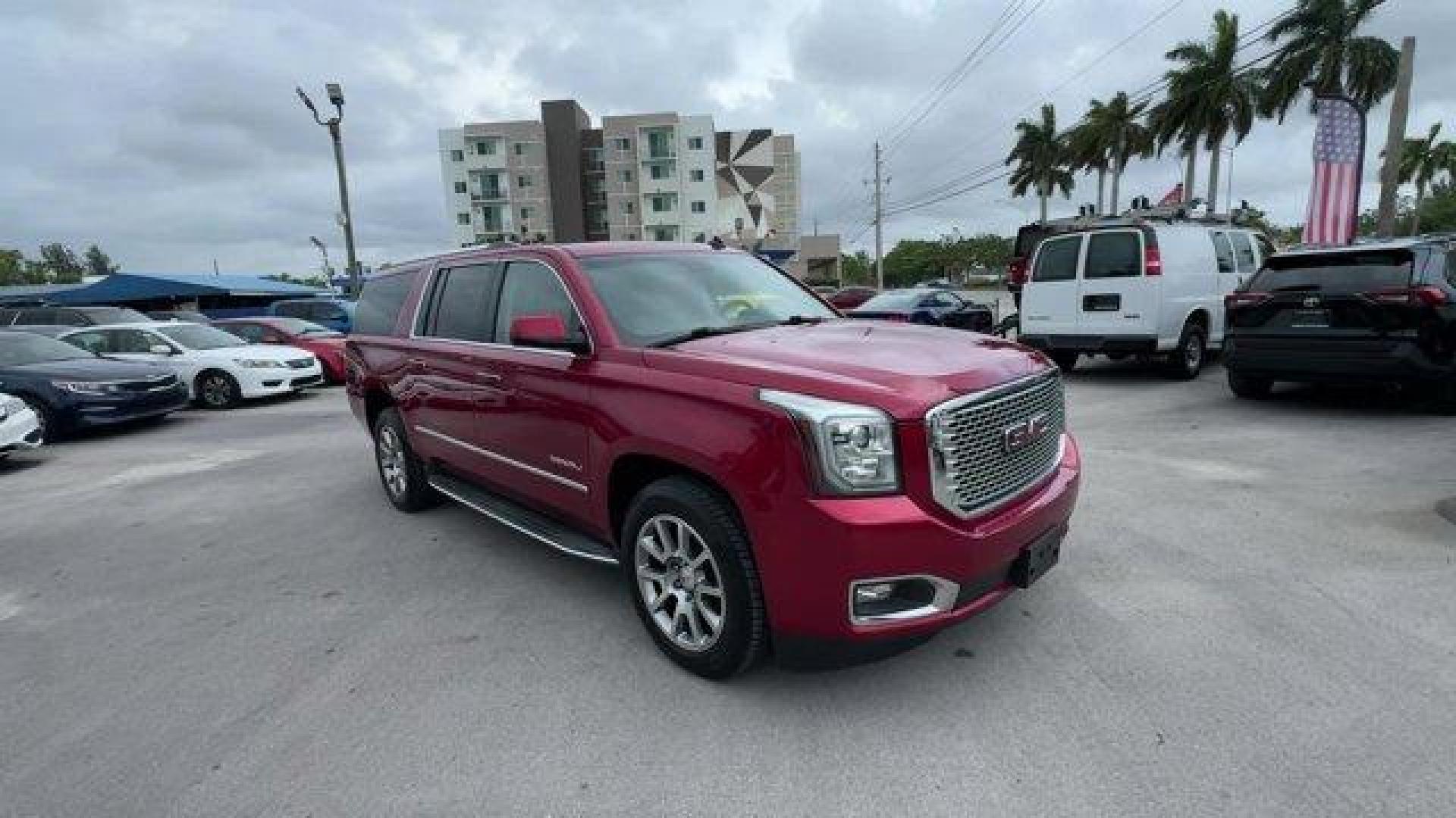 2015 Crystal Red Tintcoat /Cocoa/Shale GMC Yukon XL (1GKS2JKJ7FR) with an 8 6.2L engine, Automatic transmission, located at 27610 S Dixie Hwy, Homestead, FL, 33032, (305) 749-2348, 25.510241, -80.438301 - KBB.com Brand Image Awards. Boasts 20 Highway MPG and 14 City MPG! This GMC Yukon XL delivers a Gas V8 6.2L/378 engine powering this Automatic transmission. WHEELS, 20 X 9 (50.8 CM X 22.9 CM) ULTRA BRIGHT MACHINED ALUMINUM (STD), TRANSMISSION, 6-SPEED AUTOMATIC, ELECTRONICALLY CONTROLLED with overdr - Photo#6