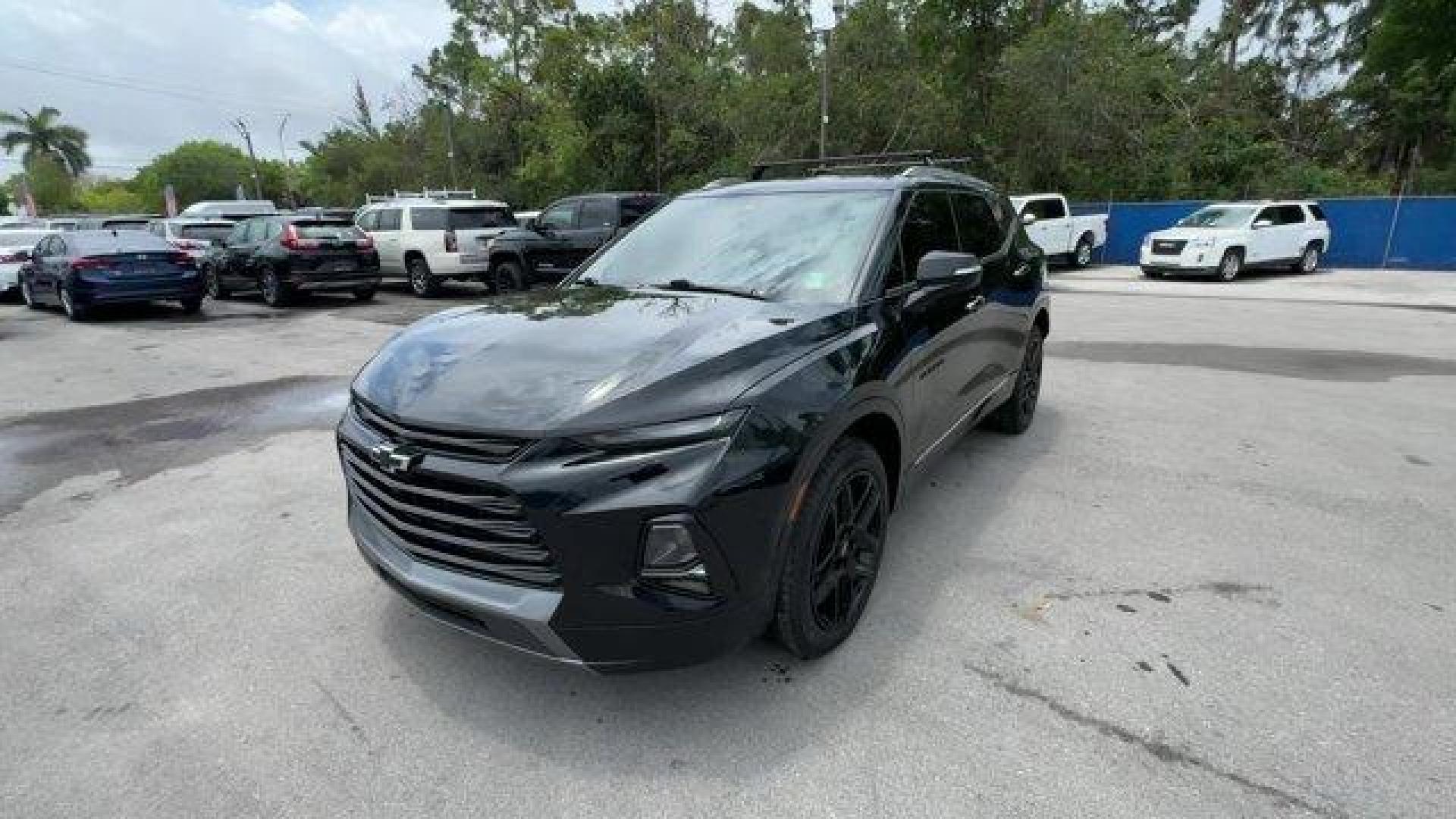2020 Black /Jet Black/Maple Sugar Chevrolet Blazer (3GNKBFRS6LS) with an 6 3.6L engine, Automatic transmission, located at 27610 S Dixie Hwy, Homestead, FL, 33032, (305) 749-2348, 25.510241, -80.438301 - Delivers 26 Highway MPG and 19 City MPG! This Chevrolet Blazer boasts a Gas V6 3.6L/ engine powering this Automatic transmission. WIRELESS CHARGING, SEATS, FRONT BUCKETS (STD), SAFETY ALERT SEAT.* This Chevrolet Blazer Features the Following Options *LPO, BLACK BOWTIE EMBLEMS, FRONT AND REAR, LANE K - Photo#0