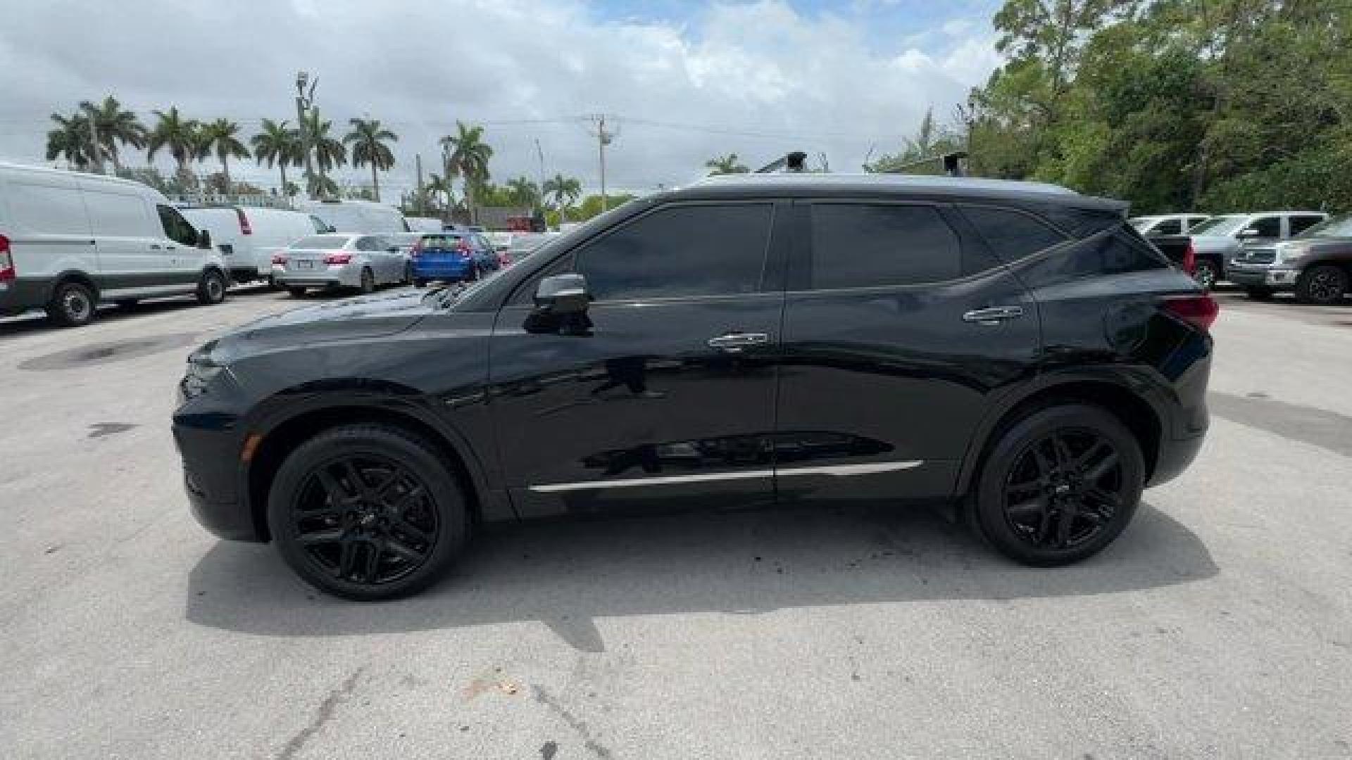 2020 Black /Jet Black/Maple Sugar Chevrolet Blazer (3GNKBFRS6LS) with an 6 3.6L engine, Automatic transmission, located at 27610 S Dixie Hwy, Homestead, FL, 33032, (305) 749-2348, 25.510241, -80.438301 - Delivers 26 Highway MPG and 19 City MPG! This Chevrolet Blazer boasts a Gas V6 3.6L/ engine powering this Automatic transmission. WIRELESS CHARGING, SEATS, FRONT BUCKETS (STD), SAFETY ALERT SEAT.* This Chevrolet Blazer Features the Following Options *LPO, BLACK BOWTIE EMBLEMS, FRONT AND REAR, LANE K - Photo#1
