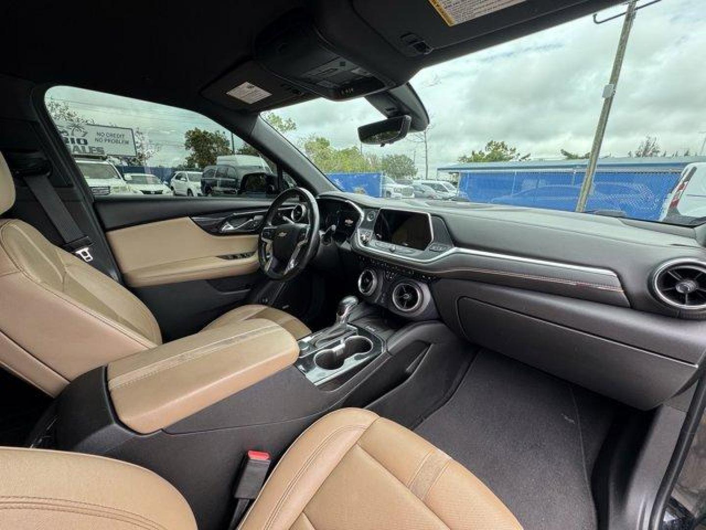 2020 Black /Jet Black/Maple Sugar Chevrolet Blazer (3GNKBFRS6LS) with an 6 3.6L engine, Automatic transmission, located at 27610 S Dixie Hwy, Homestead, FL, 33032, (305) 749-2348, 25.510241, -80.438301 - Delivers 26 Highway MPG and 19 City MPG! This Chevrolet Blazer boasts a Gas V6 3.6L/ engine powering this Automatic transmission. WIRELESS CHARGING, SEATS, FRONT BUCKETS (STD), SAFETY ALERT SEAT.* This Chevrolet Blazer Features the Following Options *LPO, BLACK BOWTIE EMBLEMS, FRONT AND REAR, LANE K - Photo#11