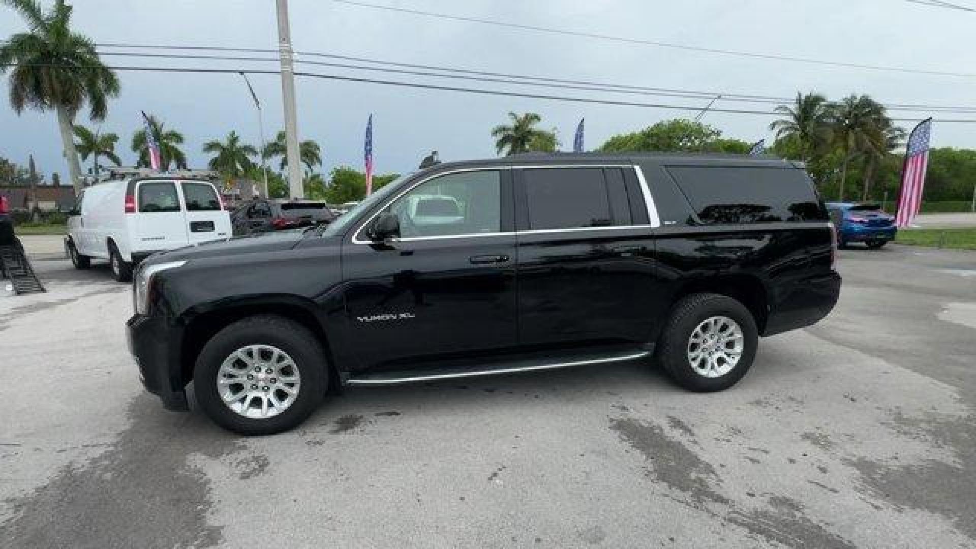 2018 Onyx Black /Jet Black GMC Yukon XL (1GKS2GKC0JR) with an 8 5.3L engine, Automatic transmission, located at 27610 S Dixie Hwy, Homestead, FL, 33032, (305) 749-2348, 25.510241, -80.438301 - Delivers 22 Highway MPG and 15 City MPG! This GMC Yukon XL delivers a Gas V8 5.3L/325 engine powering this Automatic transmission. WHEELS, 18 X 8.5 (45.7 CM X 21.6 CM) BRIGHT MACHINED ALUMINUM (STD), TRANSMISSION, 6-SPEED AUTOMATIC, ELECTRONICALLY CONTROLLED with overdrive, tow/haul mode and tap up/ - Photo#1