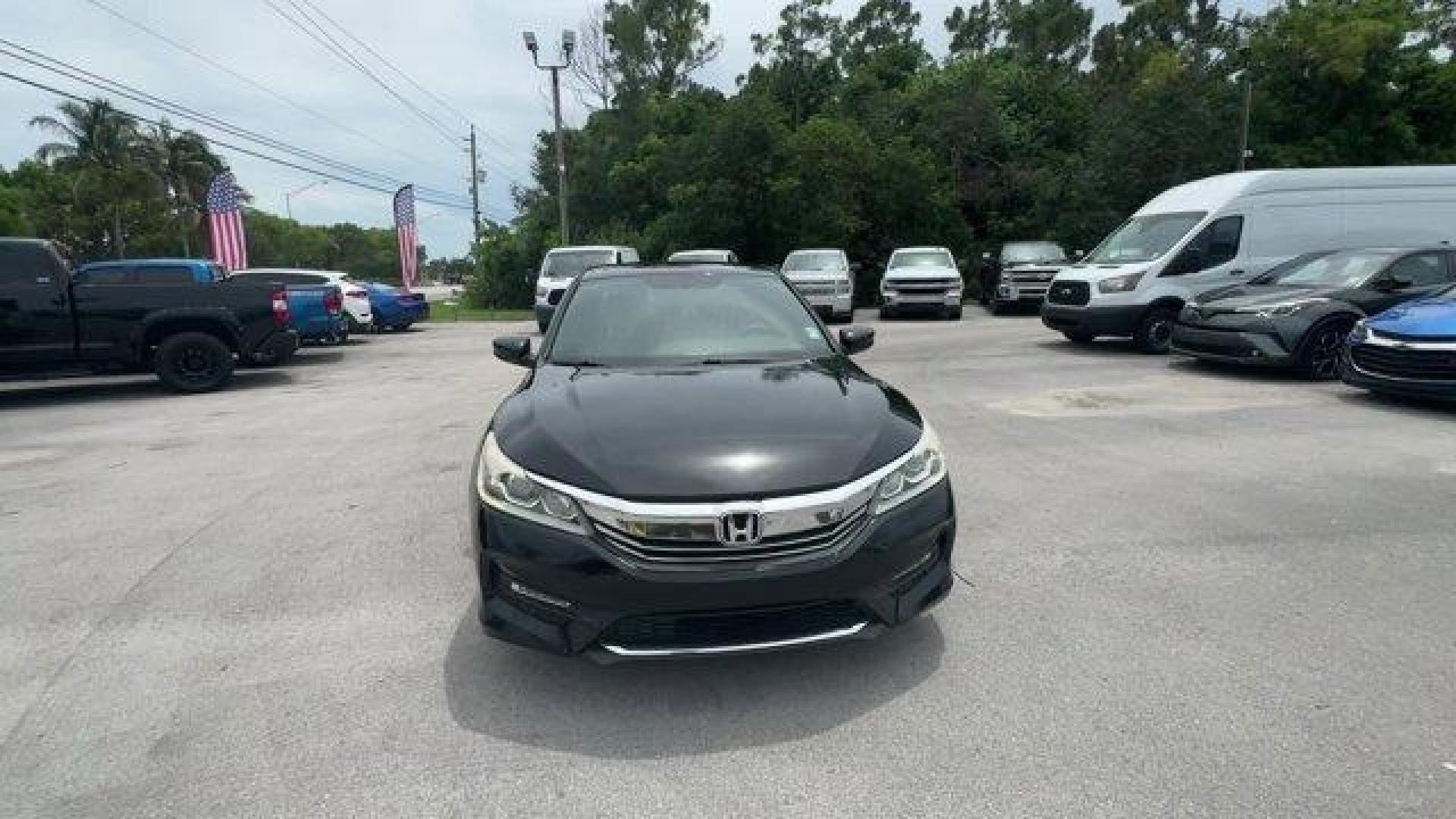 2017 Black Honda Accord Sedan Sport Special Edition (1HGCR2F1XHA) with an 4 2.4 L engine, Variable transmission, located at 27610 S Dixie Hwy, Homestead, FL, 33032, (305) 749-2348, 25.510241, -80.438301 - IIHS Top Safety Pick+. Scores 34 Highway MPG and 26 City MPG! This Honda Accord Sedan delivers a Regular Unleaded I-4 2.4 L/144 engine powering this Variable transmission. Window Grid Antenna, Wheels: 19 Alloy, VSA Electronic Stability Control (ESC).* This Honda Accord Sedan Features the Following O - Photo#7