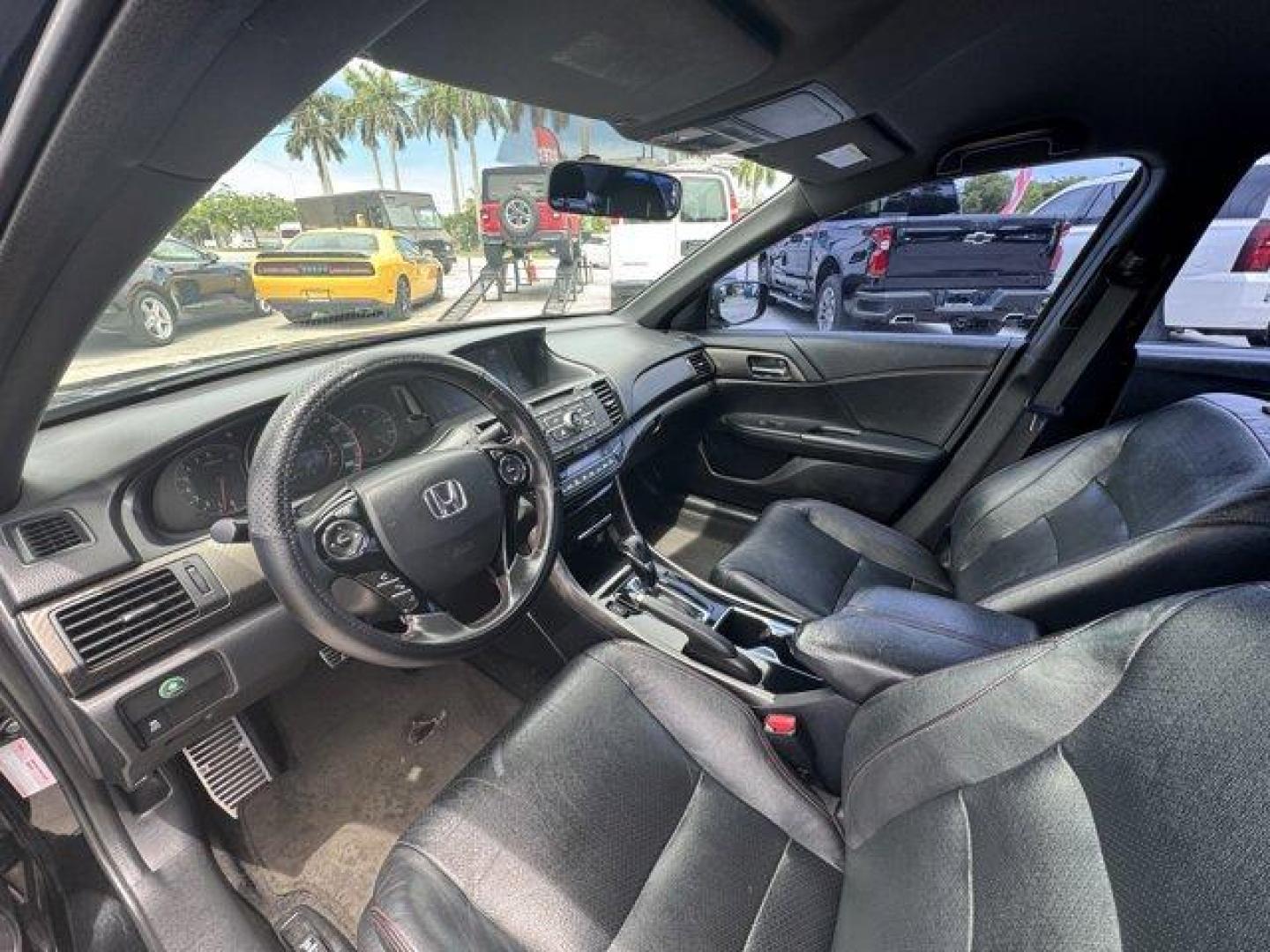 2017 Black Honda Accord Sedan Sport Special Edition (1HGCR2F1XHA) with an 4 2.4 L engine, Variable transmission, located at 27610 S Dixie Hwy, Homestead, FL, 33032, (305) 749-2348, 25.510241, -80.438301 - IIHS Top Safety Pick+. Scores 34 Highway MPG and 26 City MPG! This Honda Accord Sedan delivers a Regular Unleaded I-4 2.4 L/144 engine powering this Variable transmission. Window Grid Antenna, Wheels: 19 Alloy, VSA Electronic Stability Control (ESC).* This Honda Accord Sedan Features the Following O - Photo#10
