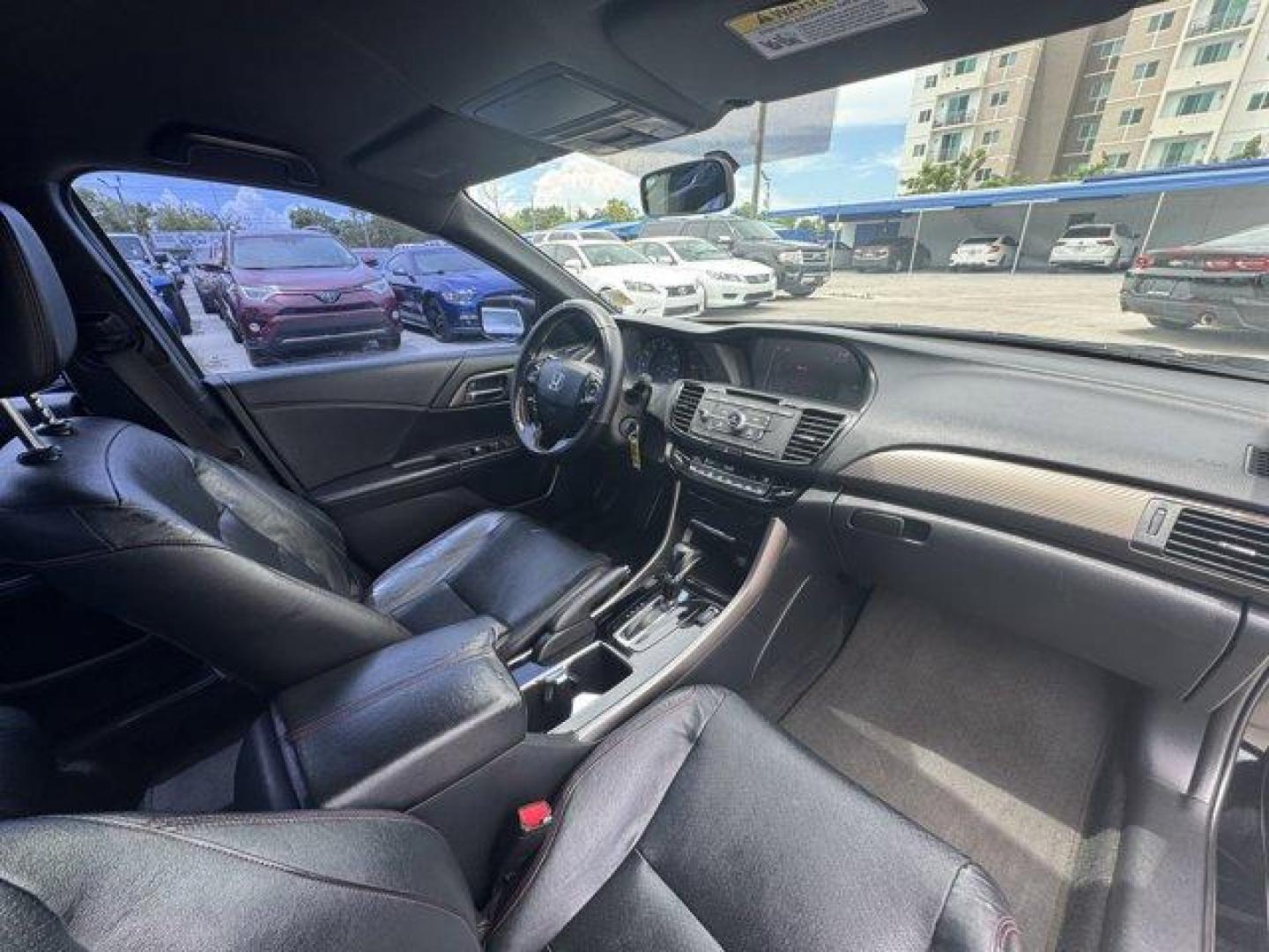 2017 Black Honda Accord Sedan Sport Special Edition (1HGCR2F1XHA) with an 4 2.4 L engine, Variable transmission, located at 27610 S Dixie Hwy, Homestead, FL, 33032, (305) 749-2348, 25.510241, -80.438301 - IIHS Top Safety Pick+. Scores 34 Highway MPG and 26 City MPG! This Honda Accord Sedan delivers a Regular Unleaded I-4 2.4 L/144 engine powering this Variable transmission. Window Grid Antenna, Wheels: 19 Alloy, VSA Electronic Stability Control (ESC).* This Honda Accord Sedan Features the Following O - Photo#11