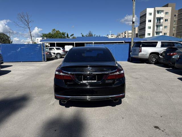 2017 Black Honda Accord Sedan Sport Special Edition (1HGCR2F1XHA) with an 4 2.4 L engine, Variable transmission, located at 27610 S Dixie Hwy, Homestead, FL, 33032, (305) 749-2348, 25.510241, -80.438301 - IIHS Top Safety Pick+. Scores 34 Highway MPG and 26 City MPG! This Honda Accord Sedan delivers a Regular Unleaded I-4 2.4 L/144 engine powering this Variable transmission. Window Grid Antenna, Wheels: 19 Alloy, VSA Electronic Stability Control (ESC).* This Honda Accord Sedan Features the Following O - Photo#3