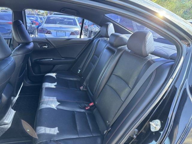 2017 Black Honda Accord Sedan Sport Special Edition (1HGCR2F1XHA) with an 4 2.4 L engine, Variable transmission, located at 27610 S Dixie Hwy, Homestead, FL, 33032, (305) 749-2348, 25.510241, -80.438301 - IIHS Top Safety Pick+. Scores 34 Highway MPG and 26 City MPG! This Honda Accord Sedan delivers a Regular Unleaded I-4 2.4 L/144 engine powering this Variable transmission. Window Grid Antenna, Wheels: 19 Alloy, VSA Electronic Stability Control (ESC).* This Honda Accord Sedan Features the Following O - Photo#12