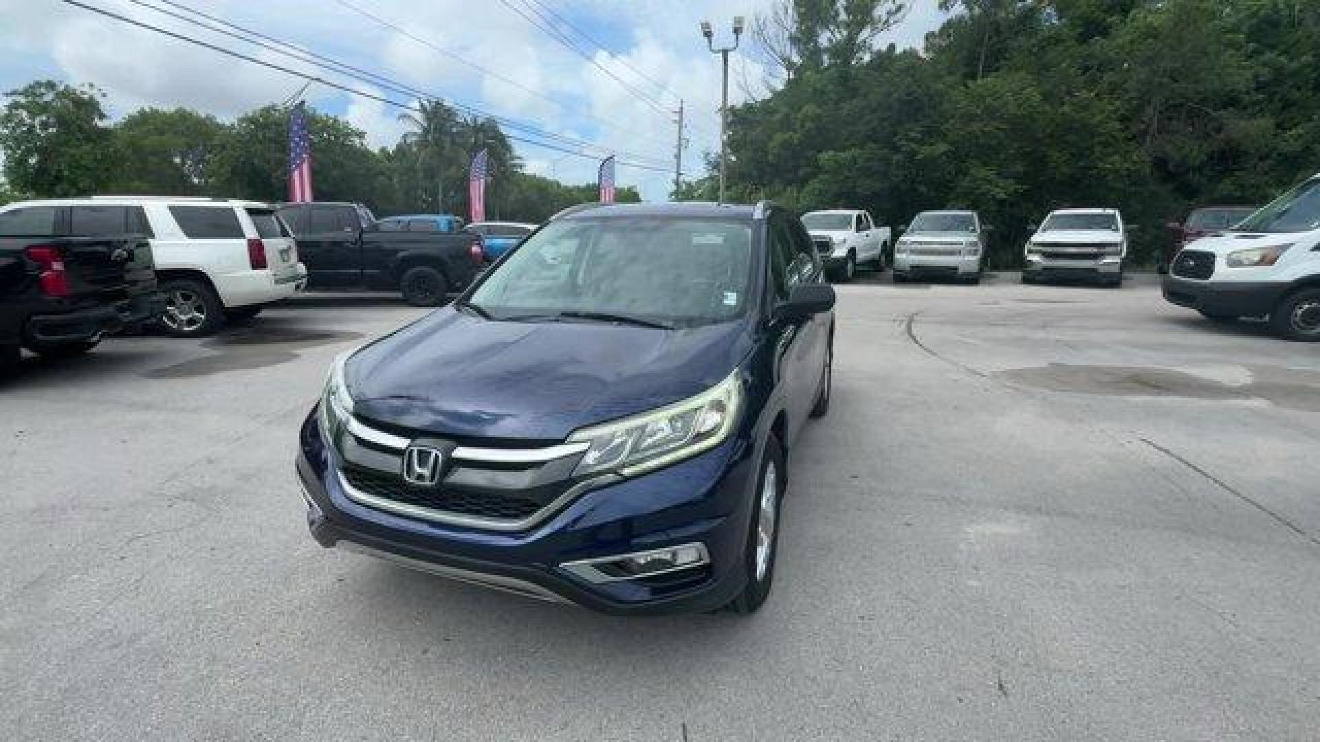 2016 Blue Honda CR-V (5J6RM3H76GL) with an 4 2.4 L engine, Variable transmission, located at 27610 S Dixie Hwy, Homestead, FL, 33032, (305) 749-2348, 25.510241, -80.438301 - KBB.com Brand Image Awards. Only 52,755 Miles! Scores 33 Highway MPG and 26 City MPG! This Honda CR-V boasts a Regular Unleaded I-4 2.4 L/144 engine powering this Variable transmission. Wheels: 17 Alloy, Valet Function, Trip Computer.*This Honda CR-V Comes Equipped with These Options *Transmission: - Photo#0
