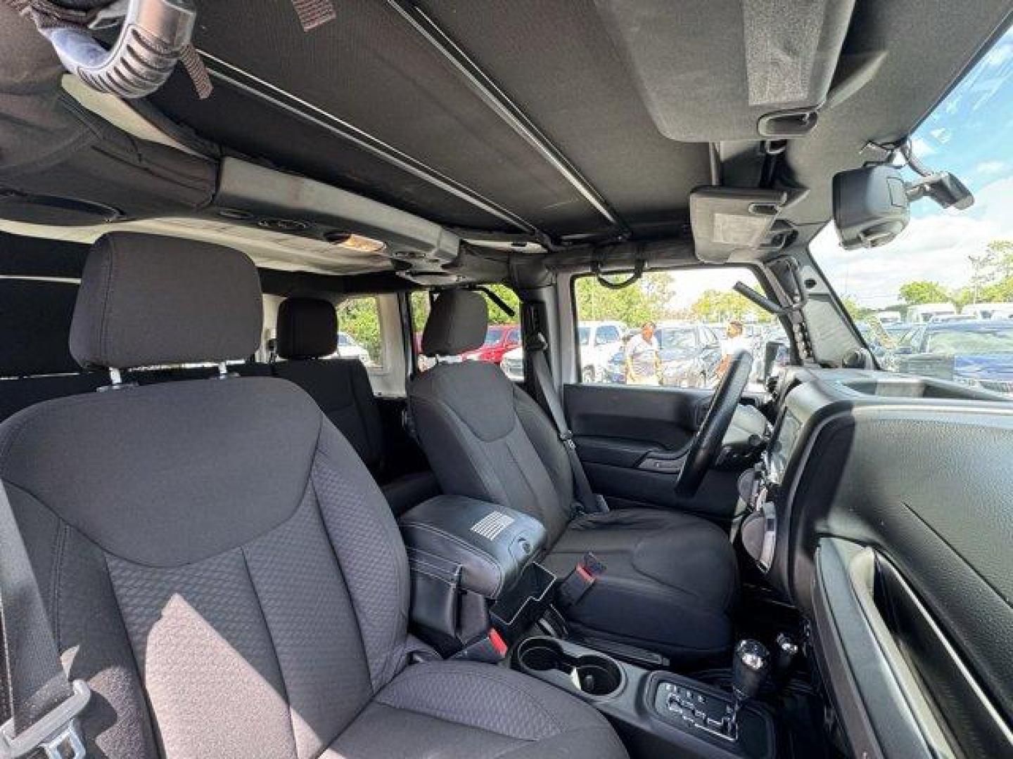 2014 Billet Metallic Clearcoat /Black Jeep Wrangler Unlimited (1C4BJWDG7EL) with an 6 3.6 L engine, Automatic transmission, located at 27610 S Dixie Hwy, Homestead, FL, 33032, (305) 749-2348, 25.510241, -80.438301 - Only 94,538 Miles! Scores 20 Highway MPG and 16 City MPG! This Jeep Wrangler Unlimited boasts a Regular Unleaded V-6 3.6 L/220 engine powering this Automatic transmission. SIRIUS SATELLITE RADIO (subscription required), ENGINE: 3.6L V6 24V VVT (STD), ANTI-SPIN DIFFERENTIAL REAR AXLE.*This Jeep Wrang - Photo#13