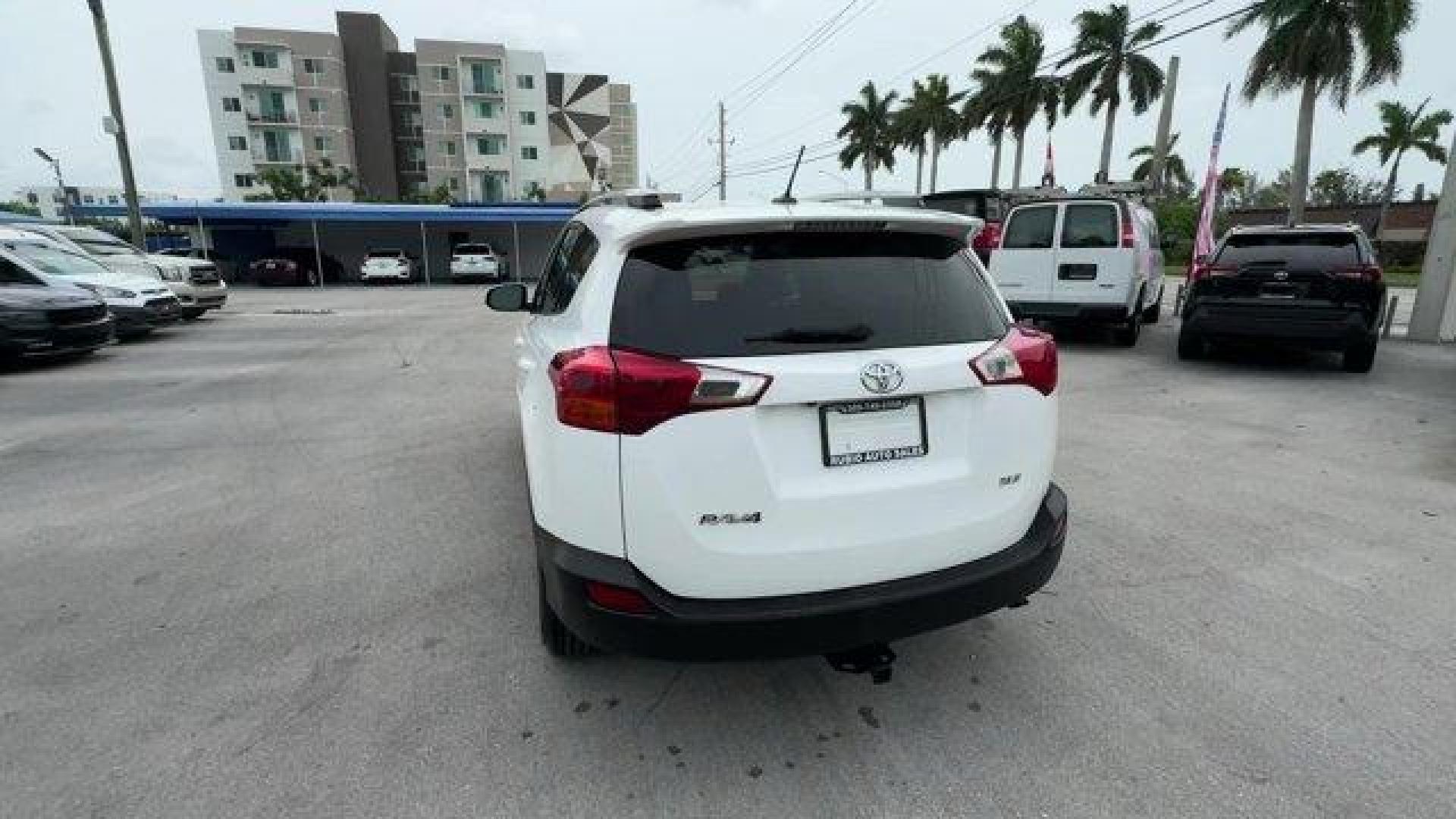 2015 White Toyota RAV4 (2T3WFREV9FW) with an 4 2.5 L engine, Automatic transmission, located at 27610 S Dixie Hwy, Homestead, FL, 33032, (305) 749-2348, 25.510241, -80.438301 - IIHS Top Safety Pick, Top Safety Pick+. Delivers 31 Highway MPG and 24 City MPG! This Toyota RAV4 boasts a Regular Unleaded I-4 2.5 L/152 engine powering this Automatic transmission. Variable Intermittent Wipers, Urethane Gear Shifter Material, Trip Computer.* This Toyota RAV4 Features the Following - Photo#3