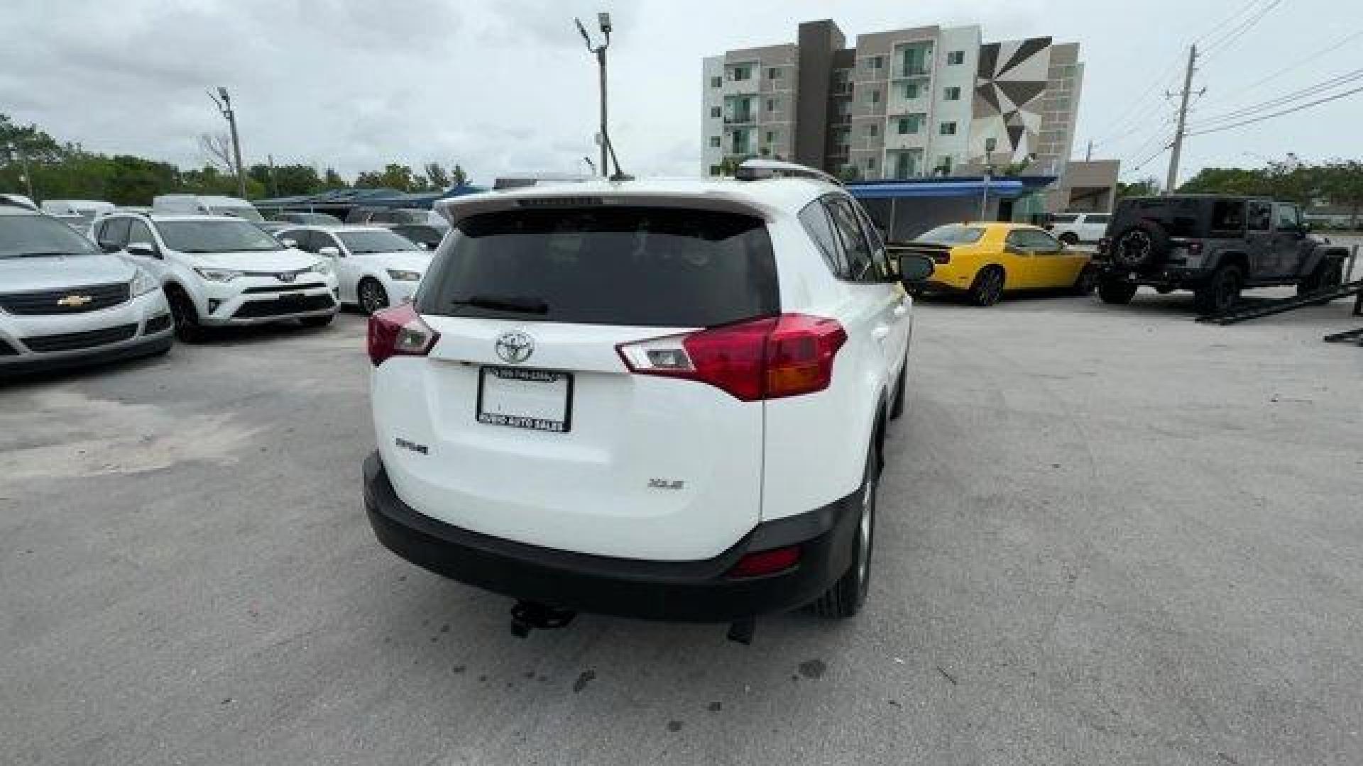 2015 White Toyota RAV4 (2T3WFREV9FW) with an 4 2.5 L engine, Automatic transmission, located at 27610 S Dixie Hwy, Homestead, FL, 33032, (305) 749-2348, 25.510241, -80.438301 - IIHS Top Safety Pick, Top Safety Pick+. Delivers 31 Highway MPG and 24 City MPG! This Toyota RAV4 boasts a Regular Unleaded I-4 2.5 L/152 engine powering this Automatic transmission. Variable Intermittent Wipers, Urethane Gear Shifter Material, Trip Computer.* This Toyota RAV4 Features the Following - Photo#4