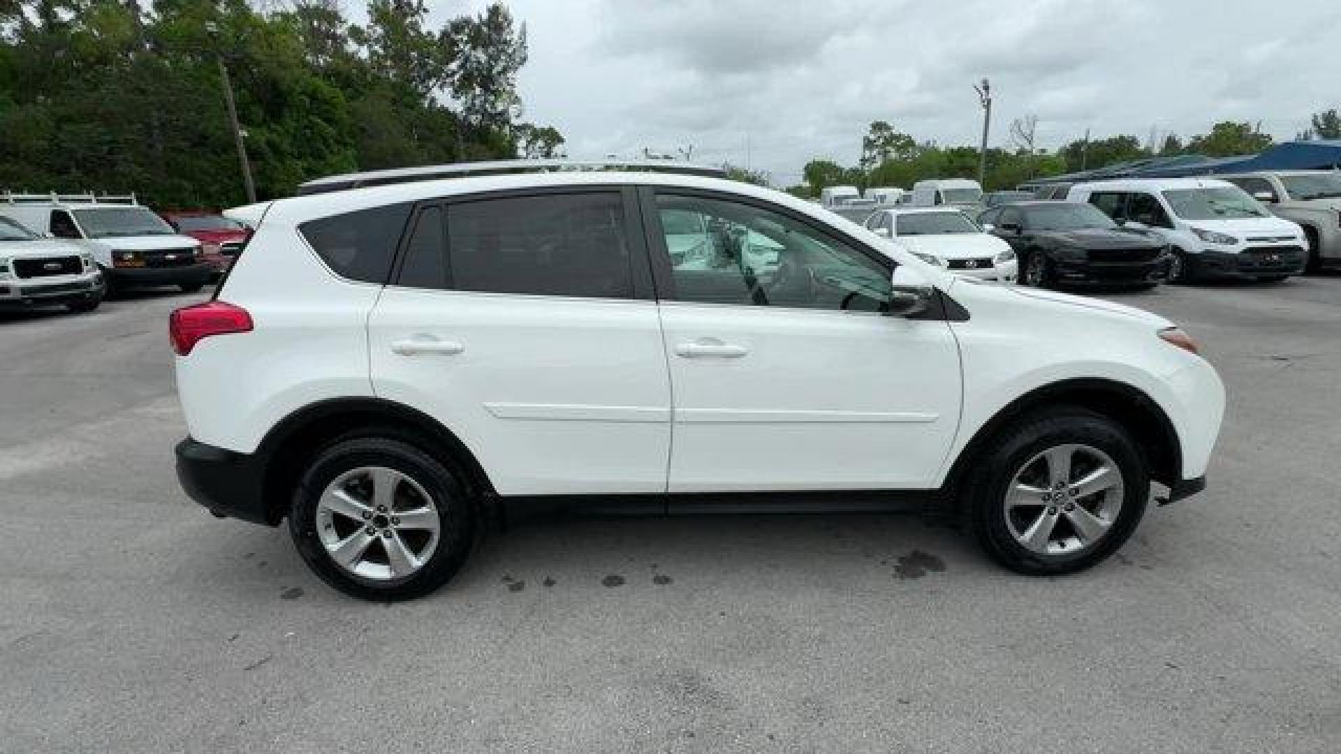 2015 White Toyota RAV4 (2T3WFREV9FW) with an 4 2.5 L engine, Automatic transmission, located at 27610 S Dixie Hwy, Homestead, FL, 33032, (305) 749-2348, 25.510241, -80.438301 - IIHS Top Safety Pick, Top Safety Pick+. Delivers 31 Highway MPG and 24 City MPG! This Toyota RAV4 boasts a Regular Unleaded I-4 2.5 L/152 engine powering this Automatic transmission. Variable Intermittent Wipers, Urethane Gear Shifter Material, Trip Computer.* This Toyota RAV4 Features the Following - Photo#5