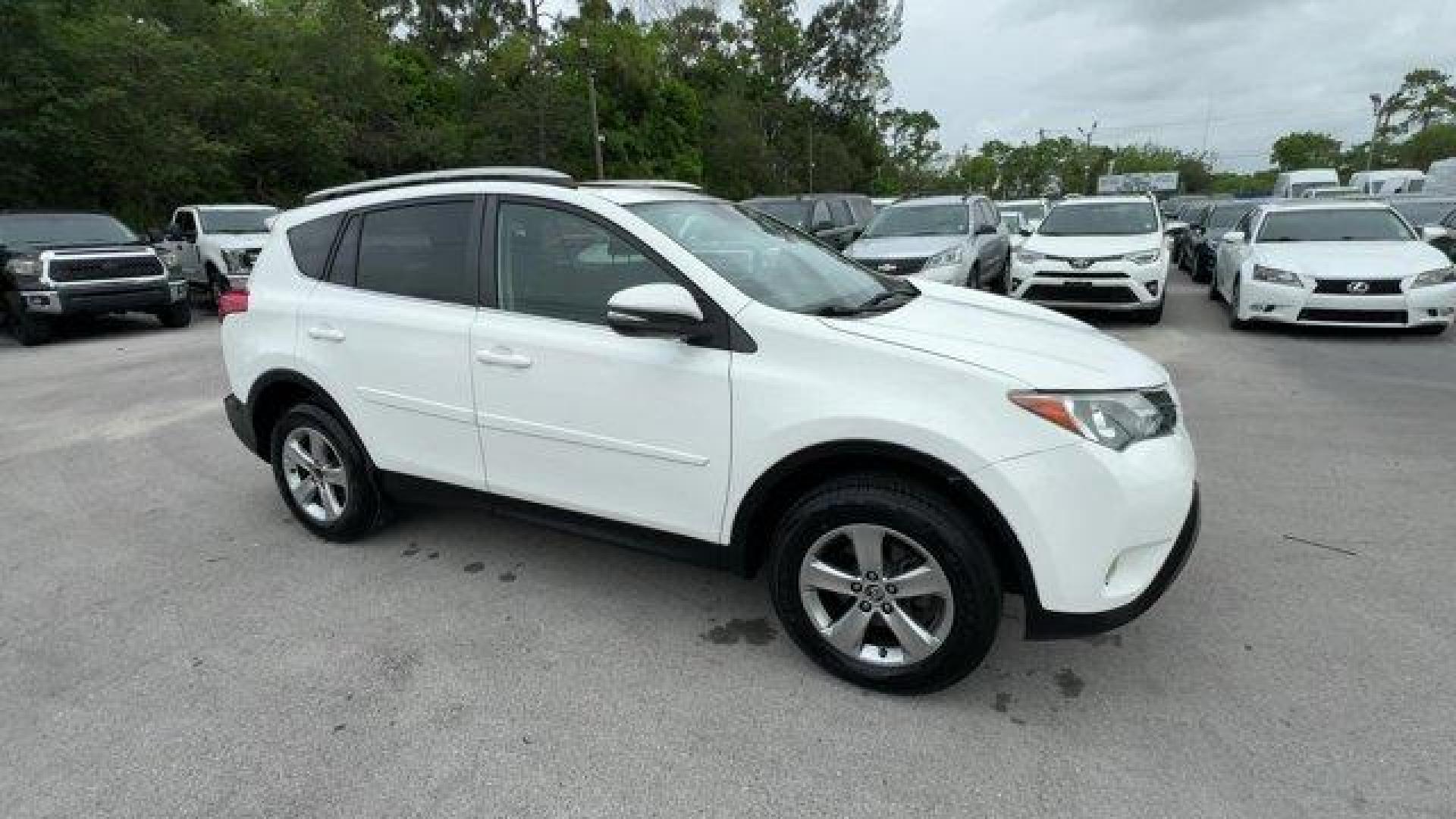 2015 White Toyota RAV4 (2T3WFREV9FW) with an 4 2.5 L engine, Automatic transmission, located at 27610 S Dixie Hwy, Homestead, FL, 33032, (305) 749-2348, 25.510241, -80.438301 - IIHS Top Safety Pick, Top Safety Pick+. Delivers 31 Highway MPG and 24 City MPG! This Toyota RAV4 boasts a Regular Unleaded I-4 2.5 L/152 engine powering this Automatic transmission. Variable Intermittent Wipers, Urethane Gear Shifter Material, Trip Computer.* This Toyota RAV4 Features the Following - Photo#6