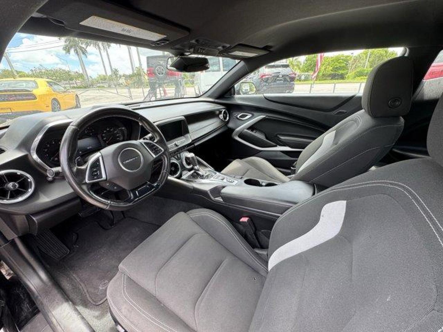 2020 Black /Jet Black Chevrolet Camaro (1G1FB1RS1L0) with an 6 3.6L engine, Automatic transmission, located at 27610 S Dixie Hwy, Homestead, FL, 33032, (305) 749-2348, 25.510241, -80.438301 - Only 59,760 Miles! Boasts 31 Highway MPG and 22 City MPG! This Chevrolet Camaro boasts a Gas V6 3.6L/222 engine powering this Automatic transmission. WHEELS, 18 (45.7 CM) SILVER-PAINTED ALUMINUM (STD), TIRES, 245/50R18, BLACKWALL, ALL-SEASON (STD), TIRE INFLATION KIT.*This Chevrolet Camaro Comes Equ - Photo#10