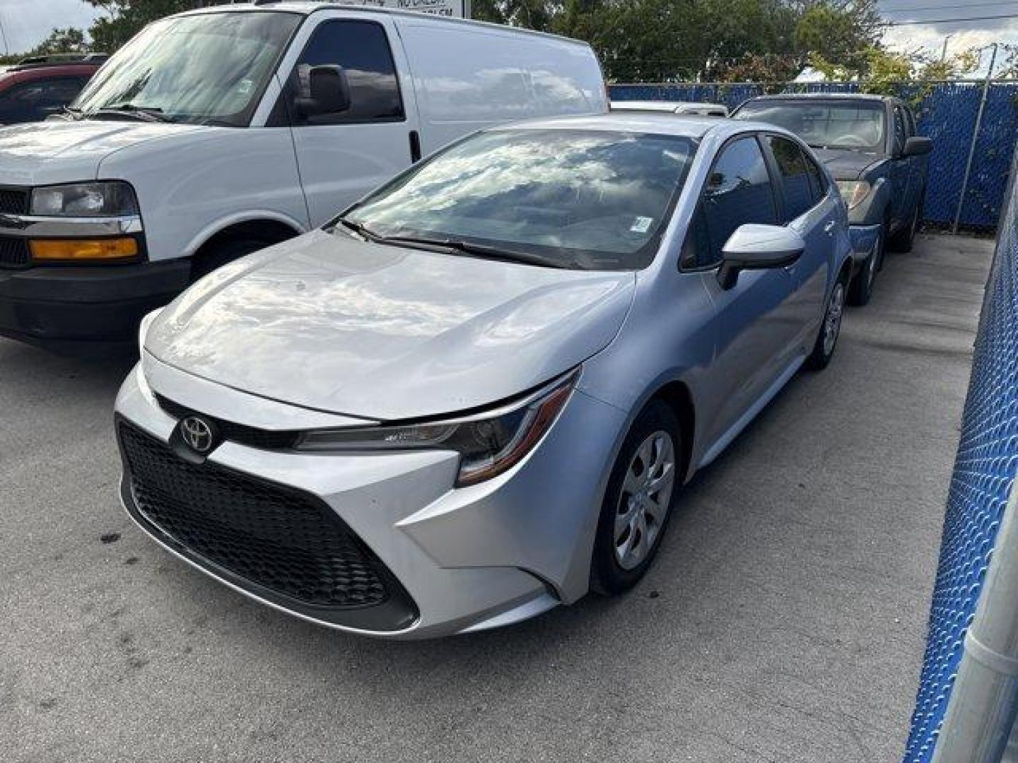 2020 Silver Toyota Corolla (5YFEPRAE5LP) with an 4 1.8 L engine, Variable transmission, located at 27610 S Dixie Hwy, Homestead, FL, 33032, (305) 749-2348, 25.510241, -80.438301 - KBB.com 10 Coolest New Cars Under $20,000. Only 40,534 Miles! Delivers 38 Highway MPG and 30 City MPG! This Toyota Corolla delivers a Regular Unleaded I-4 1.8 L/110 engine powering this Variable transmission. Wheels: 16 Wide Vent Steel, Wheels w/Full Wheel Covers, Variable Intermittent Wipers.*This - Photo#0