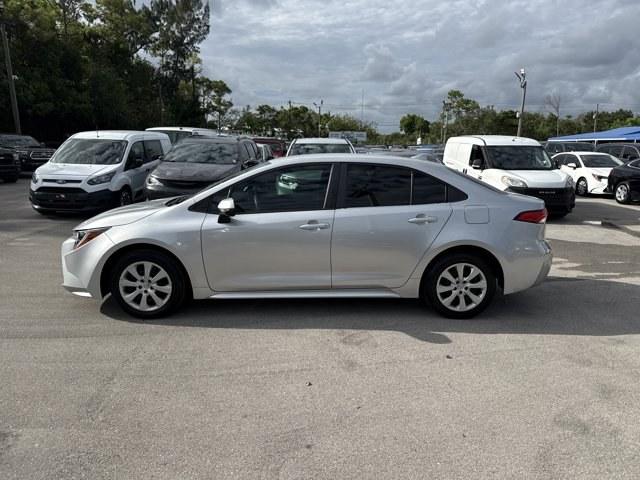 2020 Silver Toyota Corolla (5YFEPRAE5LP) with an 4 1.8 L engine, Variable transmission, located at 27610 S Dixie Hwy, Homestead, FL, 33032, (305) 749-2348, 25.510241, -80.438301 - KBB.com 10 Coolest New Cars Under $20,000. Only 40,534 Miles! Delivers 38 Highway MPG and 30 City MPG! This Toyota Corolla delivers a Regular Unleaded I-4 1.8 L/110 engine powering this Variable transmission. Wheels: 16 Wide Vent Steel, Wheels w/Full Wheel Covers, Variable Intermittent Wipers.*This - Photo#1