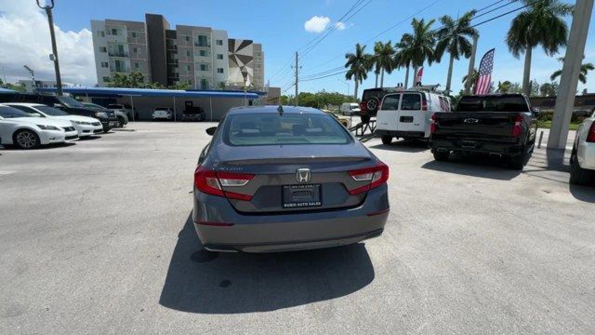2018 Gray Honda Accord Sedan (1HGCV1F48JA) with an 4 1.5 L engine, Variable transmission, located at 27610 S Dixie Hwy, Homestead, FL, 33032, (305) 749-2348, 25.510241, -80.438301 - ALG Residual Value Awards, Residual Value Awards. Only 62,519 Miles! Boasts 38 Highway MPG and 30 City MPG! This Honda Accord Sedan boasts a Intercooled Turbo Regular Unleaded I-4 1.5 L/91 engine powering this Variable transmission. Wheels: 17 Machine-Finished Alloy, VSA Electronic Stability Control - Photo#3